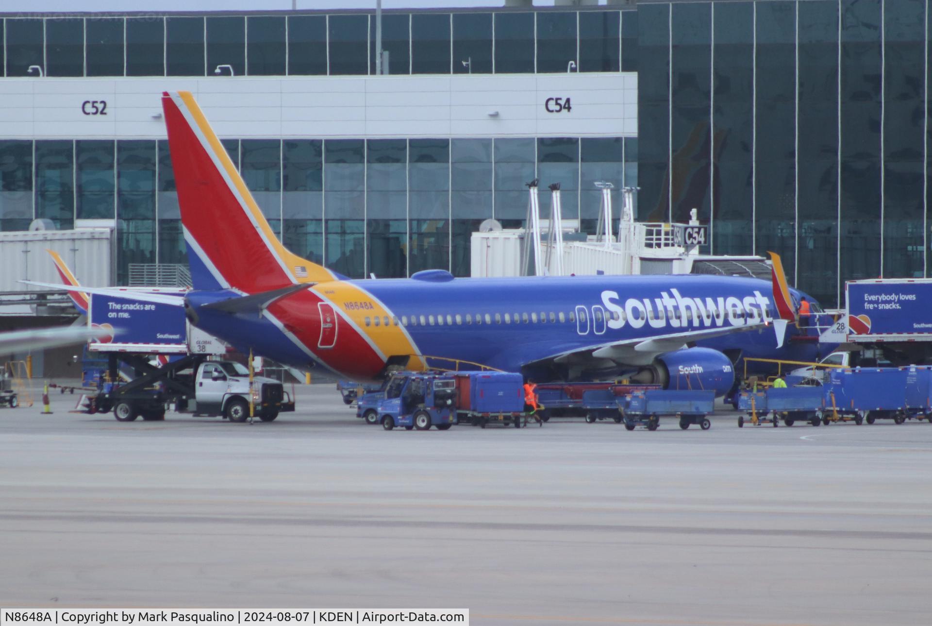 N8648A, 2014 Boeing 737-8H4 C/N 42531, Boeing 737-8H4