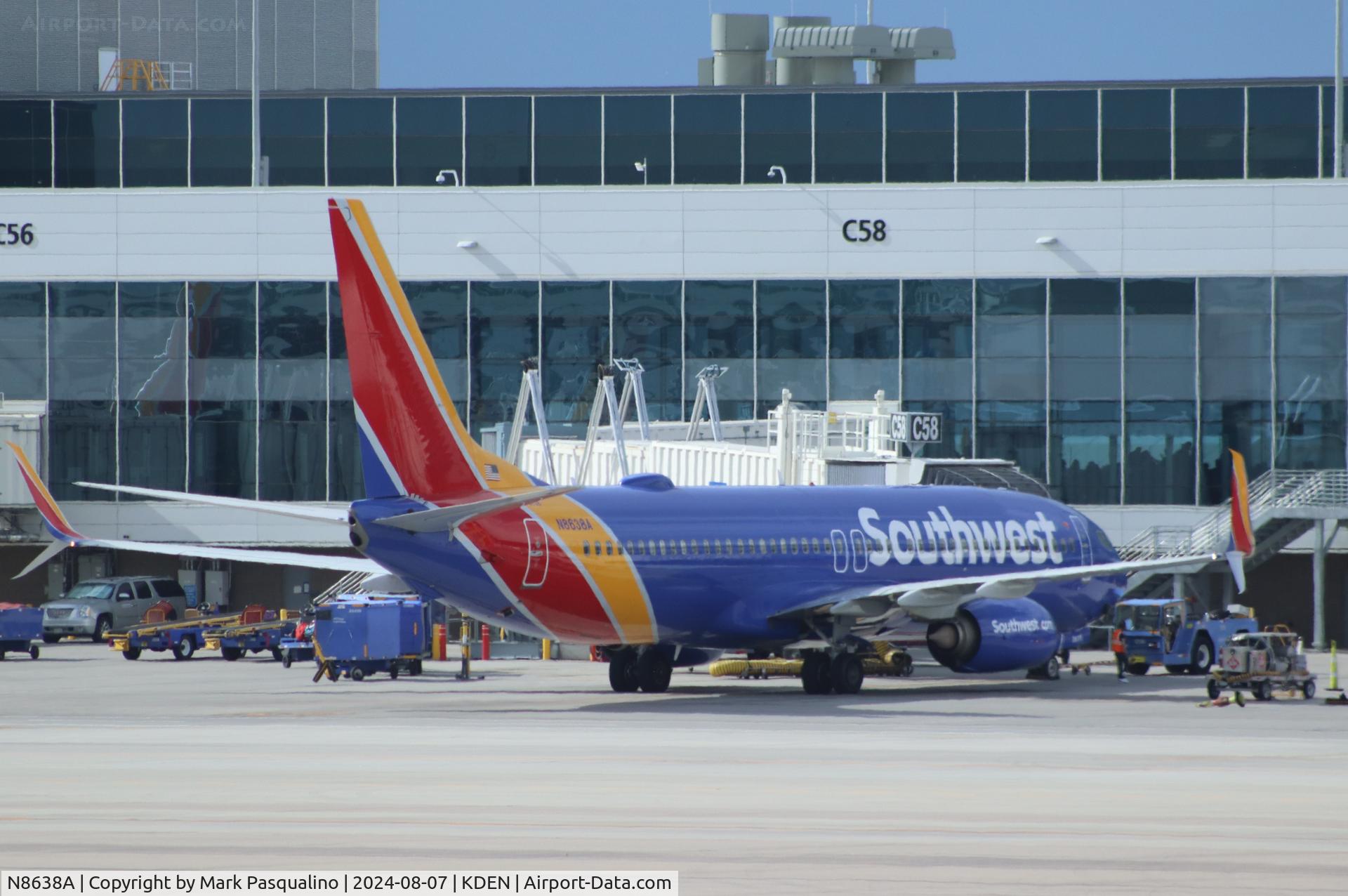 N8638A, 2014 Boeing 737-8H4 C/N 36911, Boeing 737-8H4
