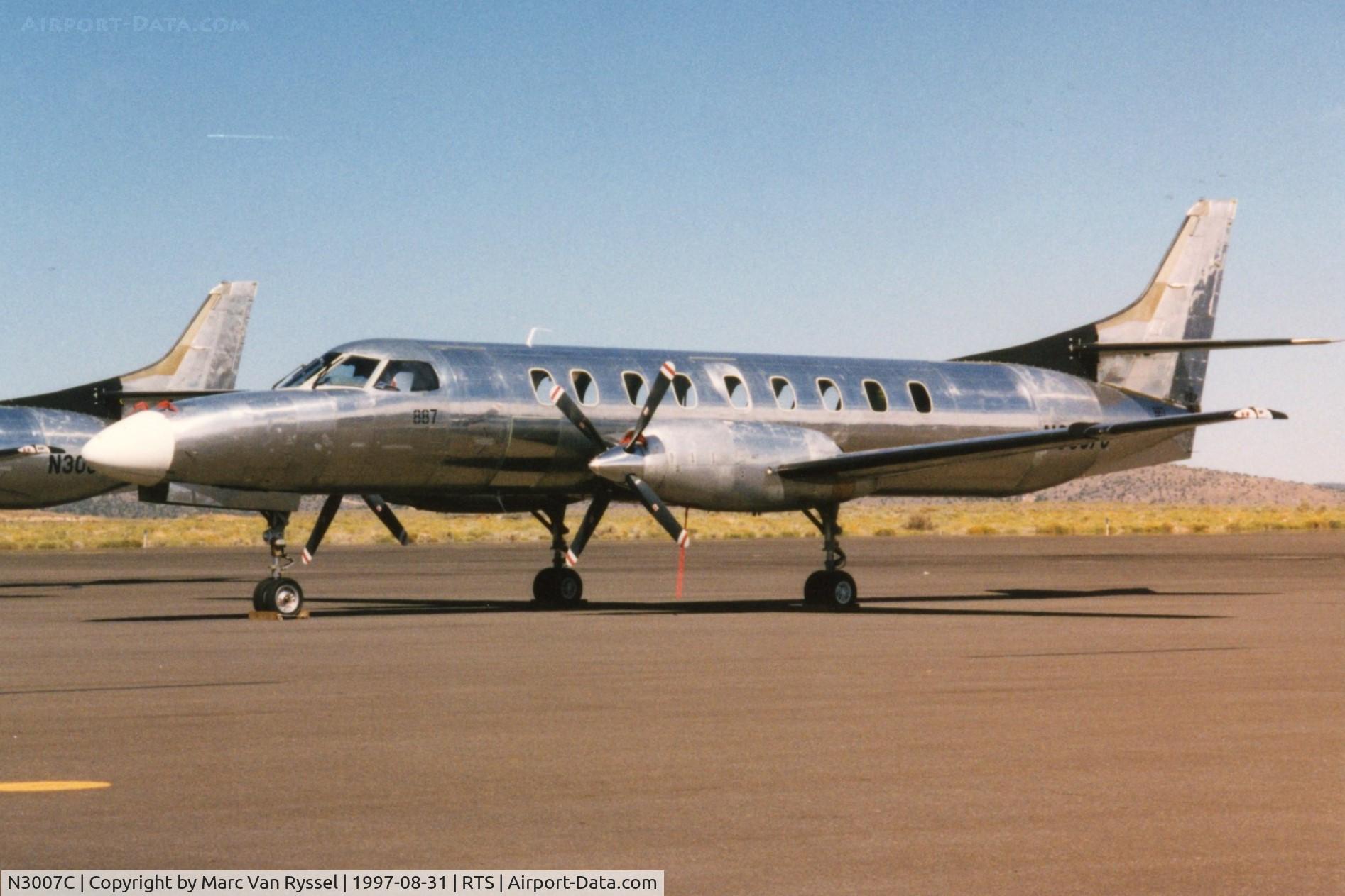 N3007C, 1995 Fairchild SA-227DC Metro 23 C/N DC-887B, At Reno Stead in Sept 1997.