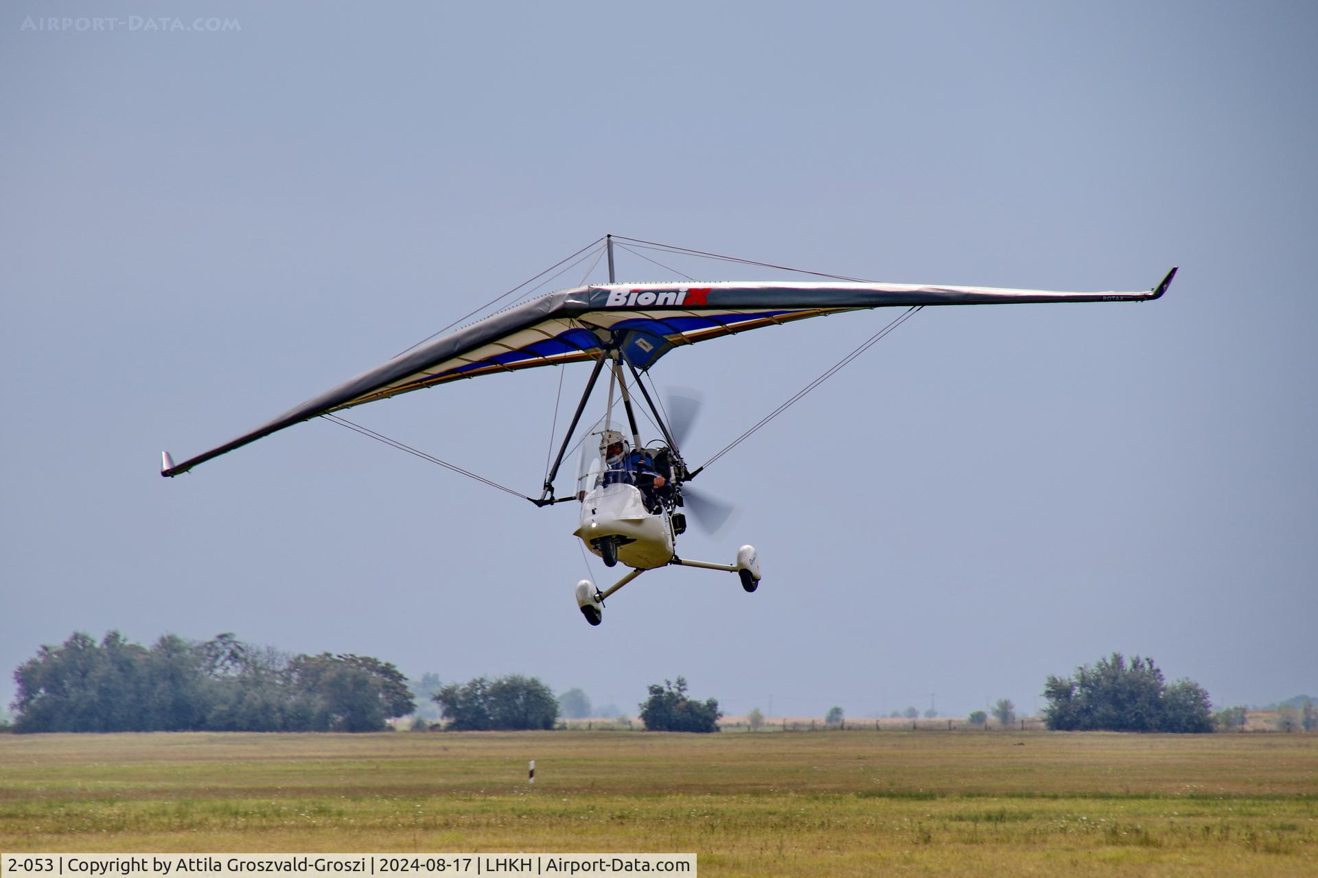2-053, Drachen Studios Kecur Royal 912/Air Création BioniX, LHKH - Kiskunfélegyháza Airport, Hungary