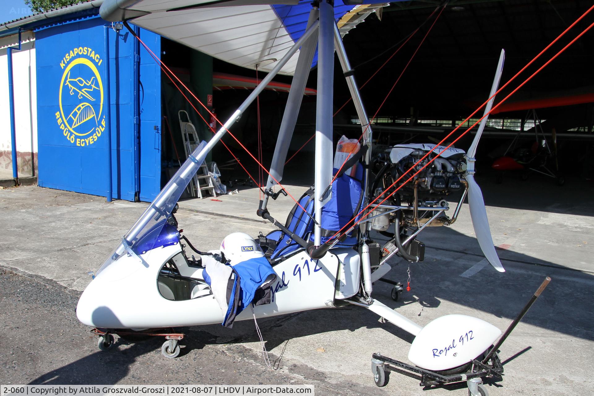 2-060, Drachen Studios Kecur Royal 912 / Air Création BioniX, LHDV - Dunaújváros-Kisapostag Airport, Hungary