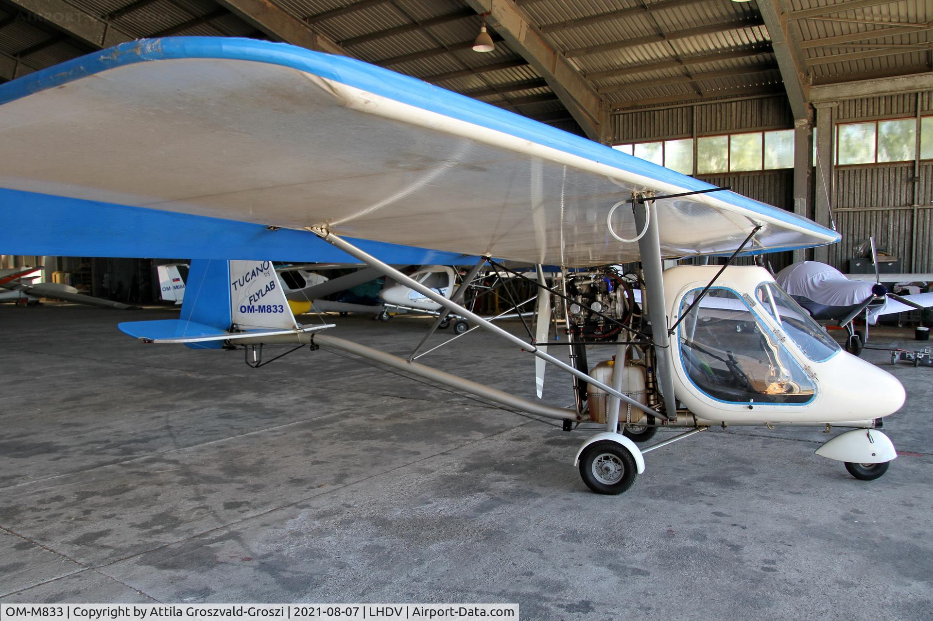 OM-M833, Flylab Tucano C/N 320F, LHDV - Dunaújváros-Kisapostag Airport, Hungary