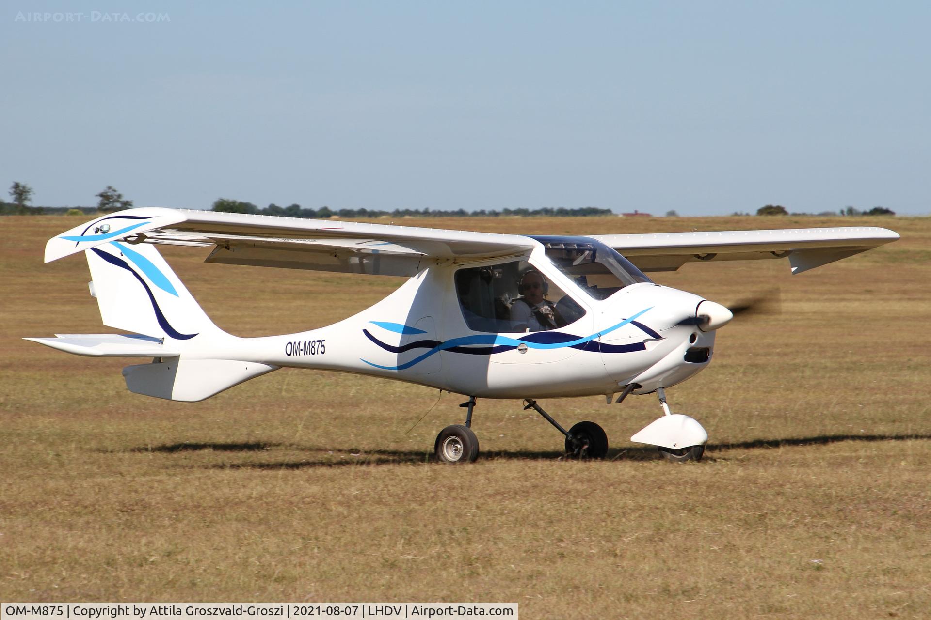 OM-M875, Flight Design CT2K, LHDV - Dunaújváros-Kisapostag Airport, Hungary