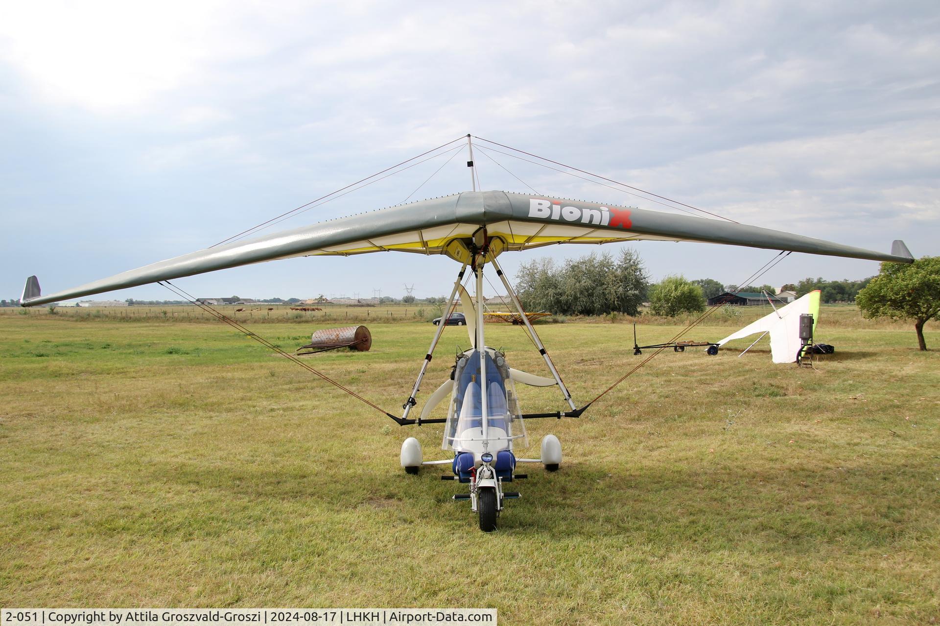 2-051, Pipistrel Spider / Air Création BioniX, LHKH - Kiskunfélegyháza Airport, Hungary