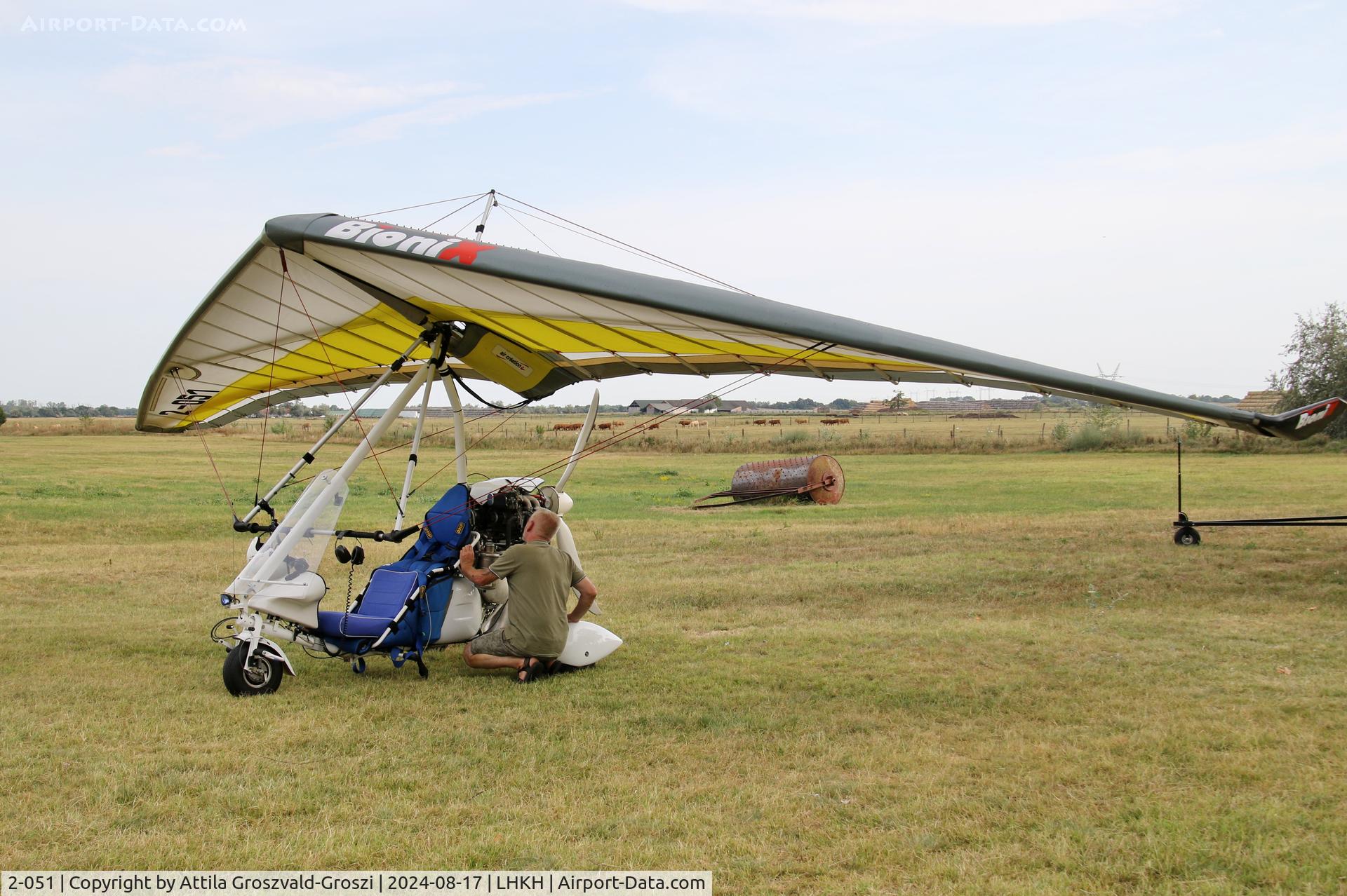 2-051, Pipistrel Spider / Air Création BioniX, LHKH - Kiskunfélegyháza Airport, Hungary