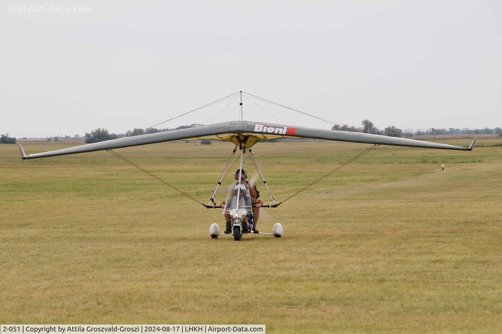 2-051, Pipistrel Spider / Air Création BioniX, LHKH - Kiskunfélegyháza Airport, Hungary