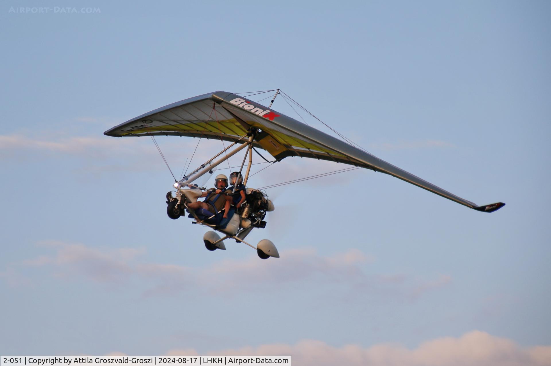 2-051, Pipistrel Spider / Air Création BioniX, LHKH - Kiskunfélegyháza Airport, Hungary