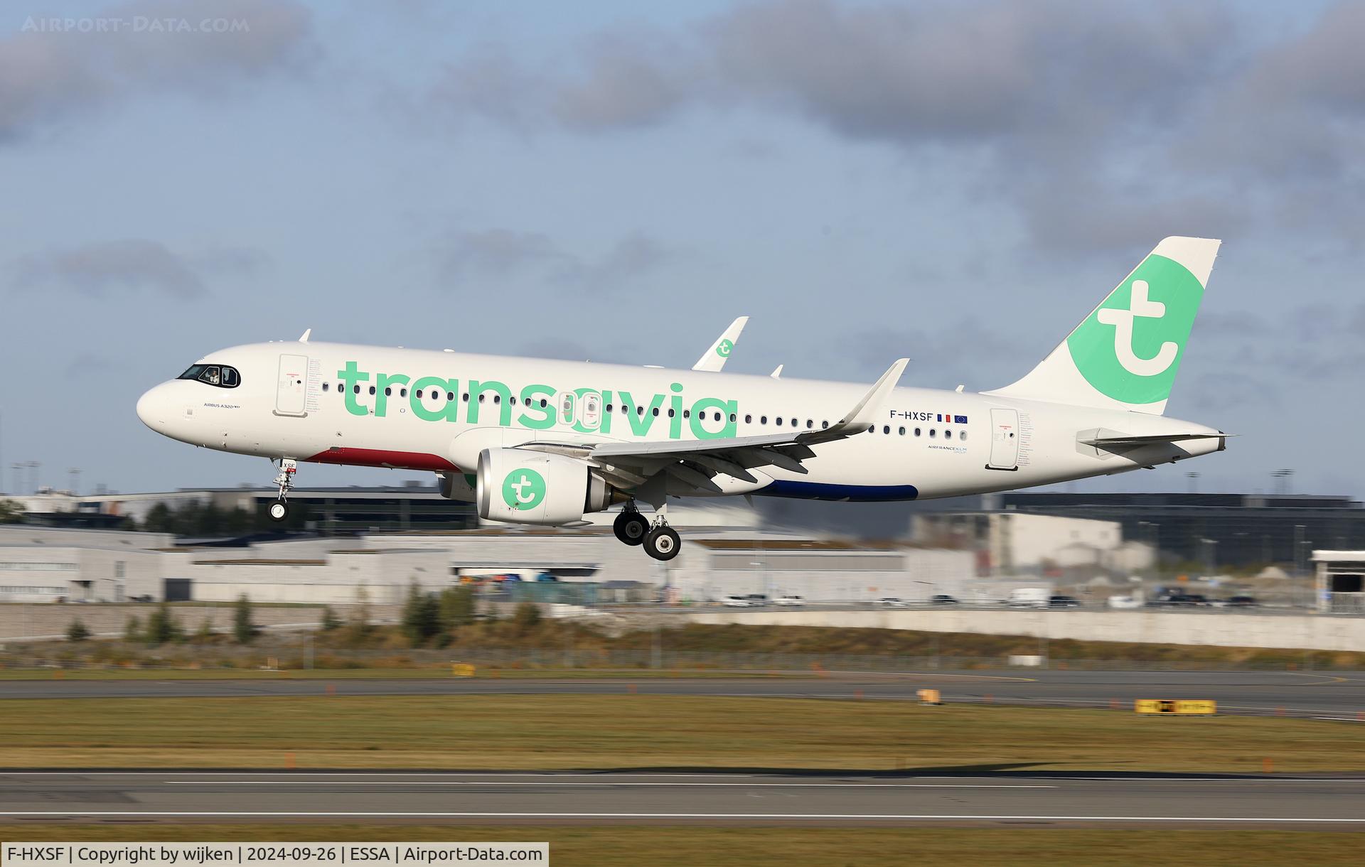 F-HXSF, 2024 Airbus A320-252N C/N 12265, Rwy 19L