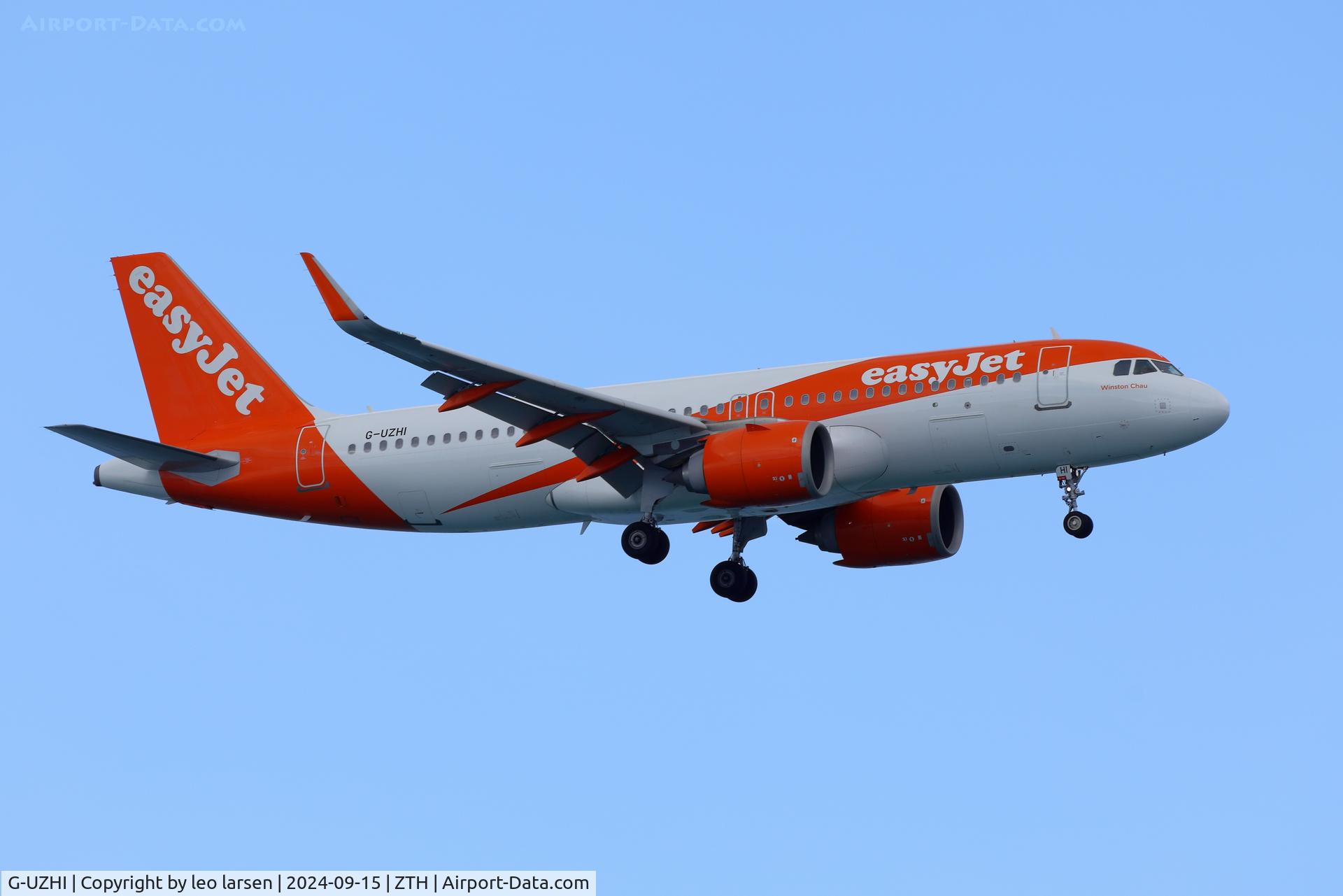G-UZHI, 2018 Airbus A320-251NEO C/N 8304, Zakynthos 15.9.2024