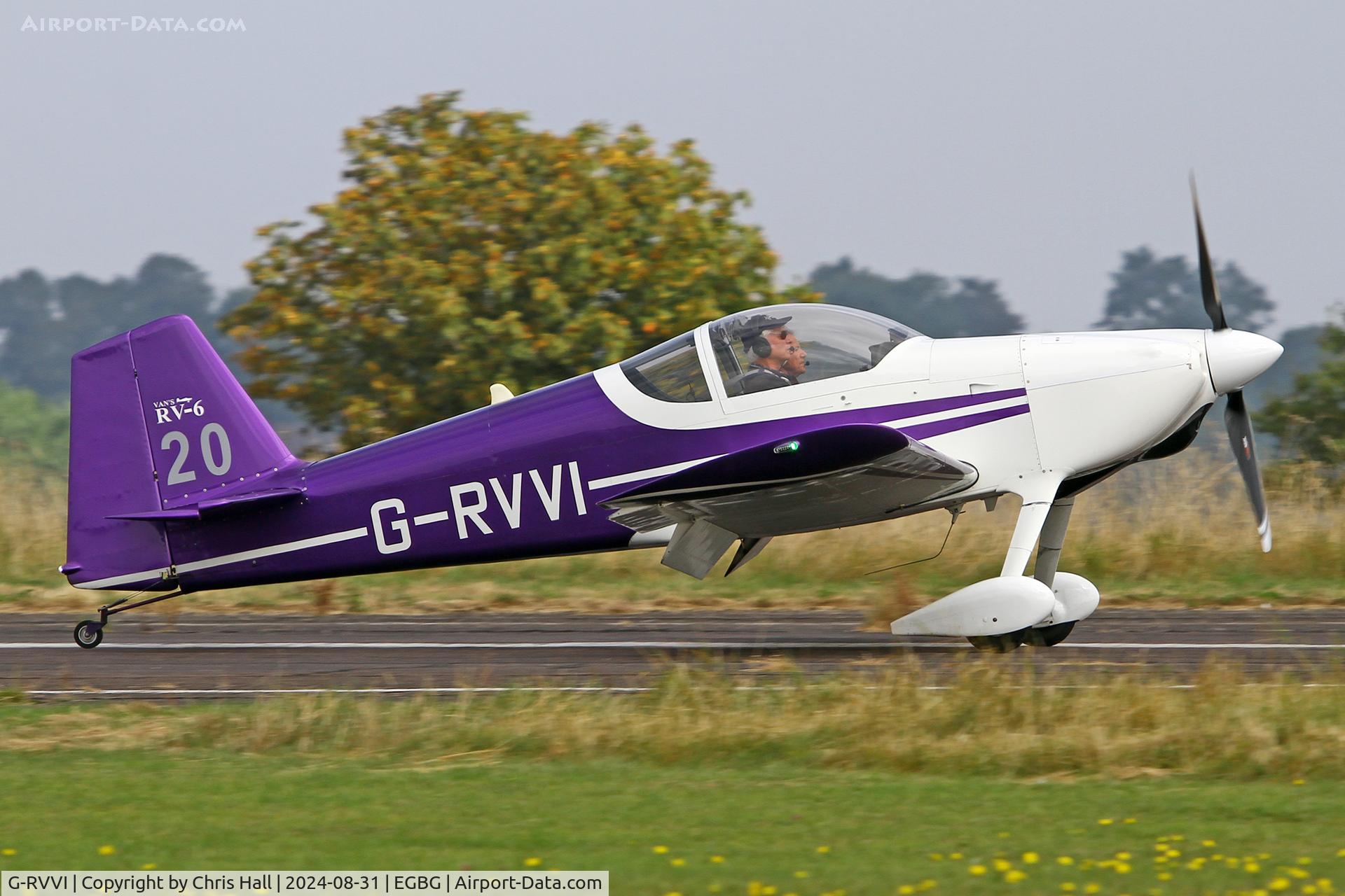 G-RVVI, 2000 Vans RV-6 C/N PFA 181-12418, LAA Rally 2024, Leicester