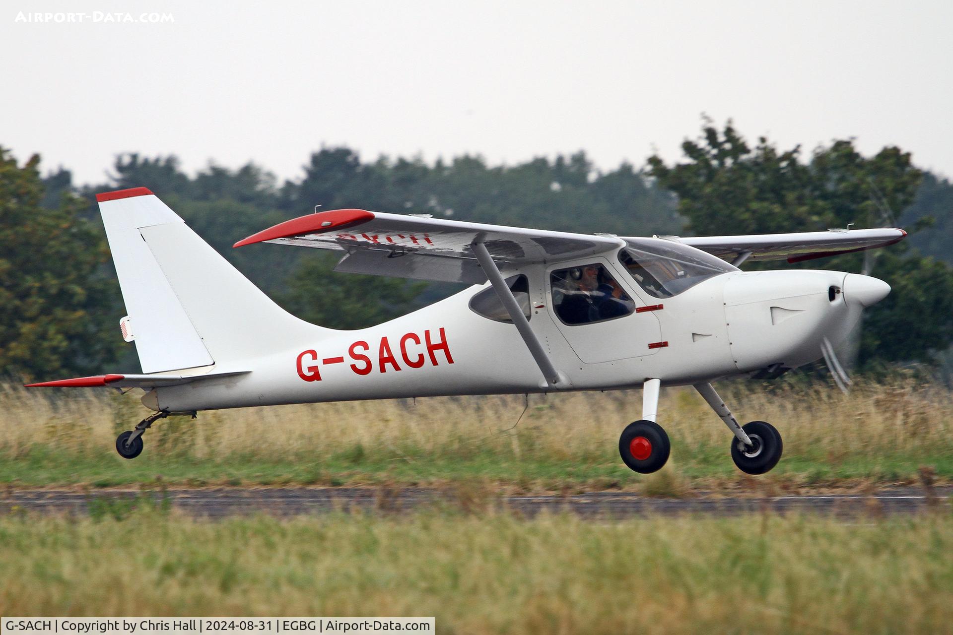 G-SACH, 2002 Stoddard-Hamilton Glastar C/N PFA 295-13088, LAA Rally 2024, Leicester