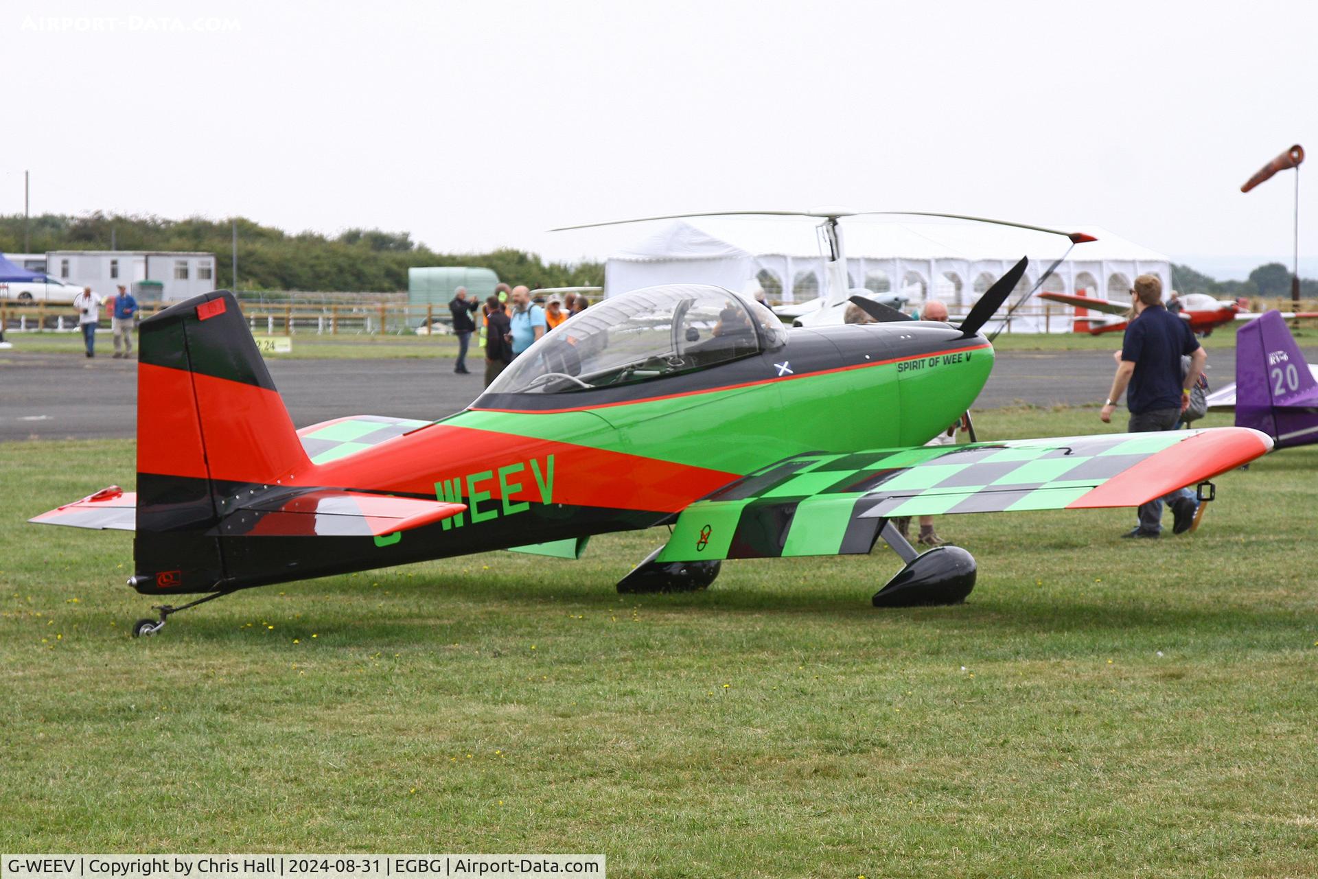G-WEEV, 2006 Vans RV-8 C/N PFA 303-14562, LAA Rally 2024, Leicester