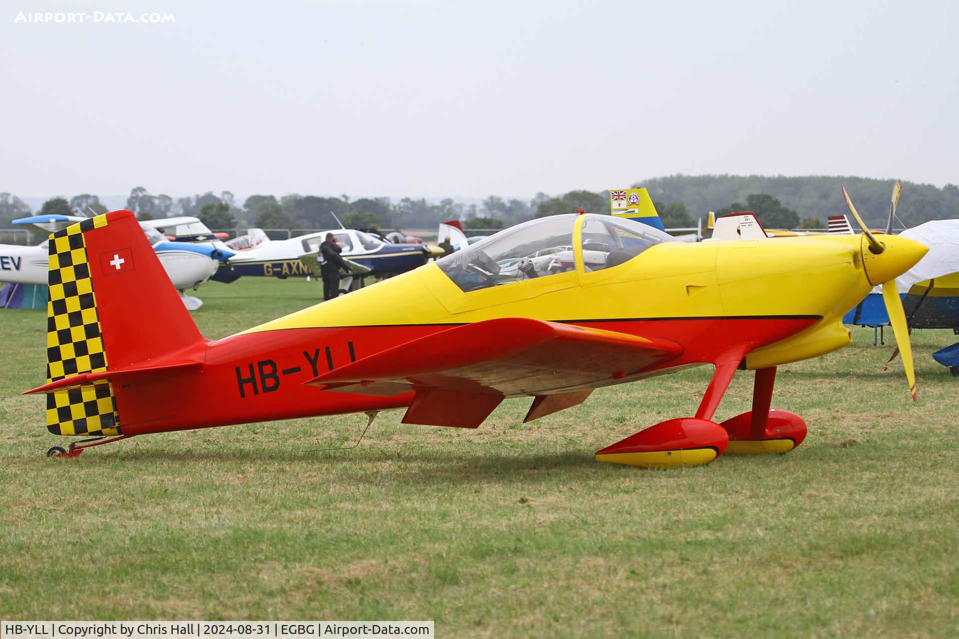 HB-YLL, 2005 Vans RV-6 C/N 25685, LAA Rally 2024, Leicester