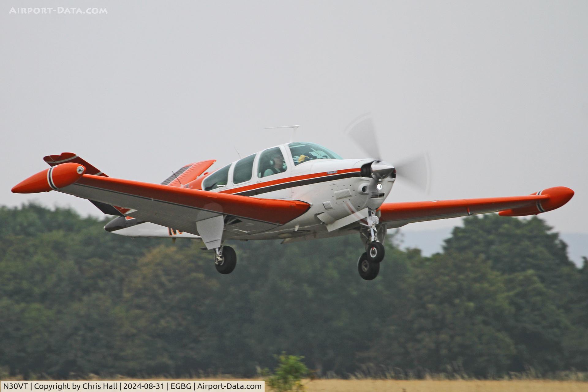 N30VT, 1973 Beech V35B Bonanza Bonanza C/N D-9439, LAA Rally 2024, Leicester