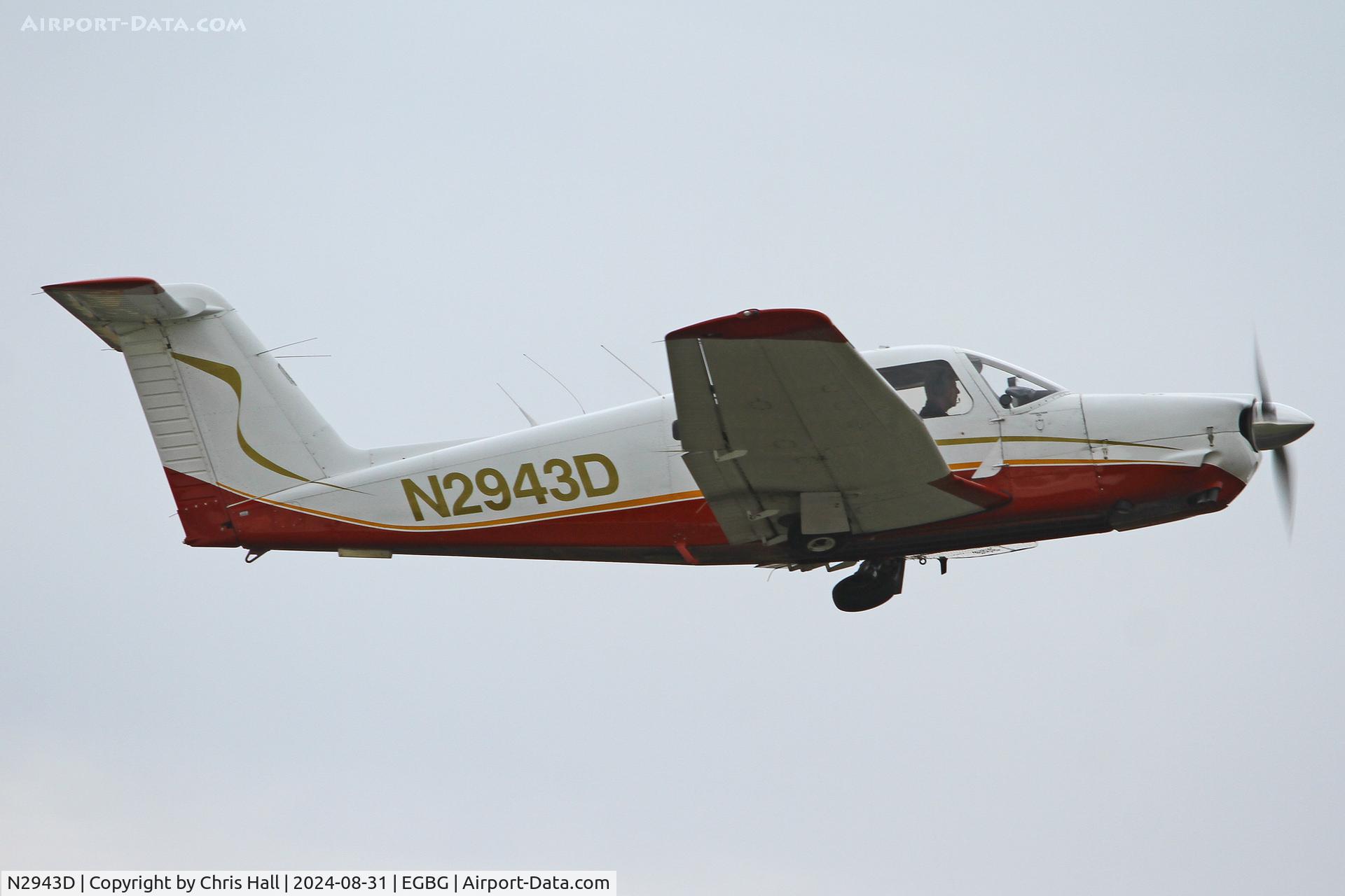 N2943D, 1979 Piper PA-28RT-201 Arrow IV C/N 28R7918231, LAA Rally 2024, Leicester