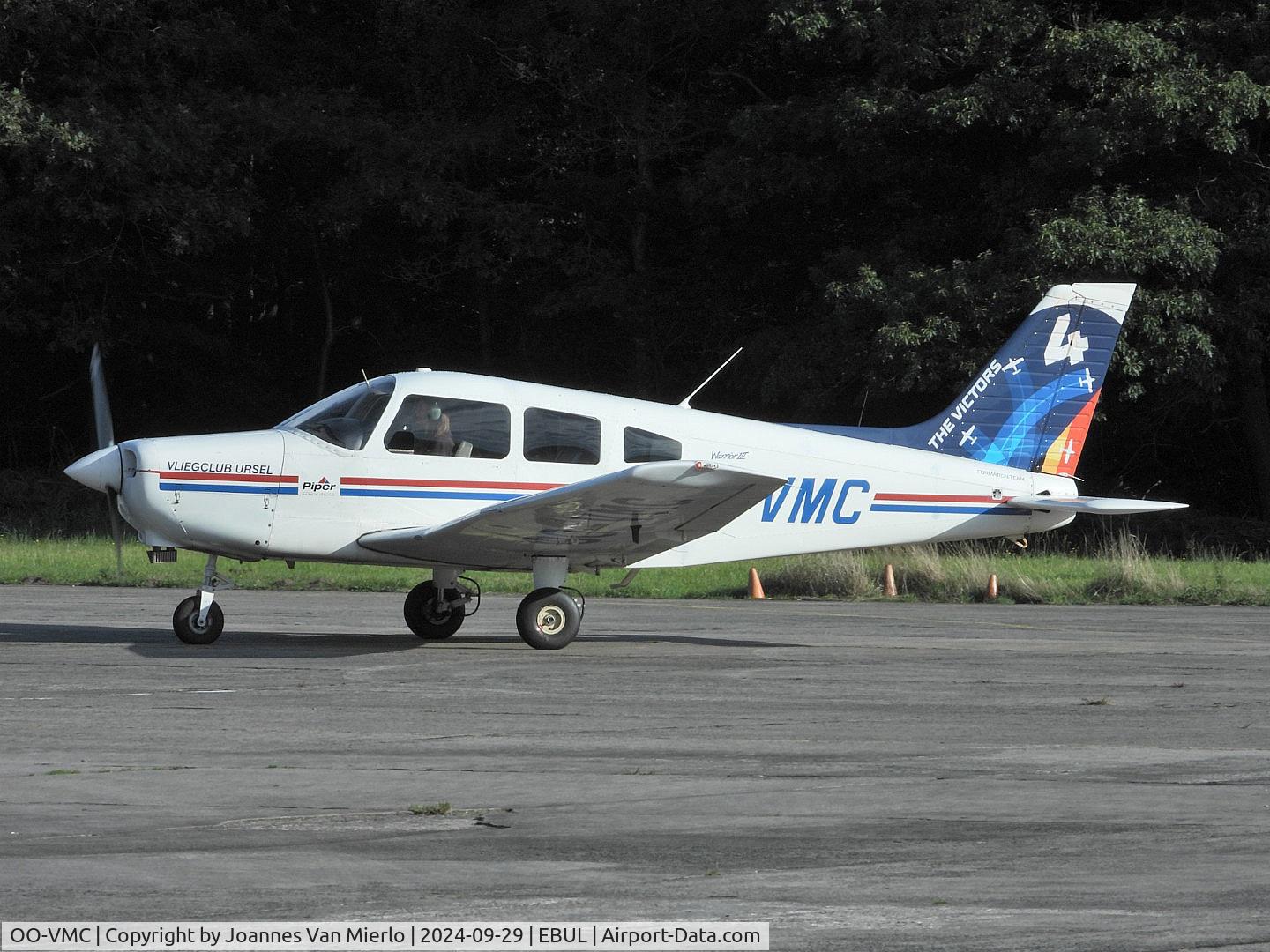 OO-VMC, 1996 Piper PA-28-161 C/N 2842016, Ursel