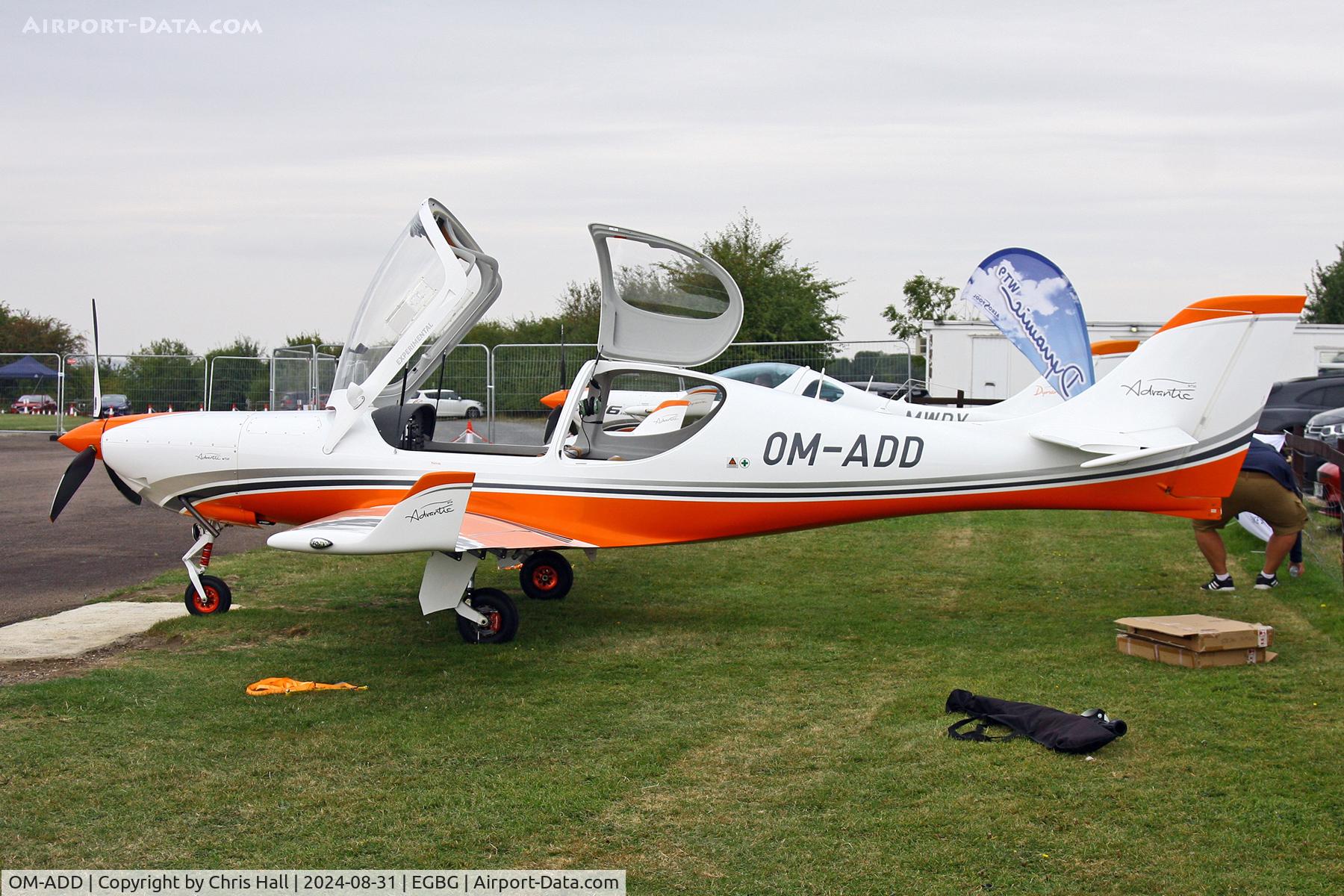 OM-ADD, Aerospool WT-10 Advantic C/N AD-015, LAA Rally 2024, Leicester