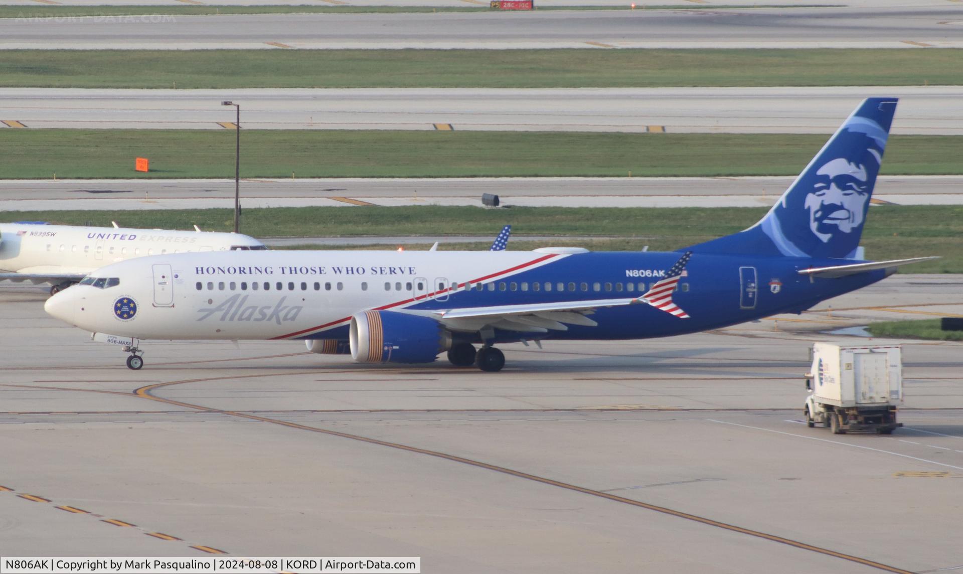 N806AK, 2024 Boeing 737 MAX 8 C/N 67806, Boeing 737-8 MAX
