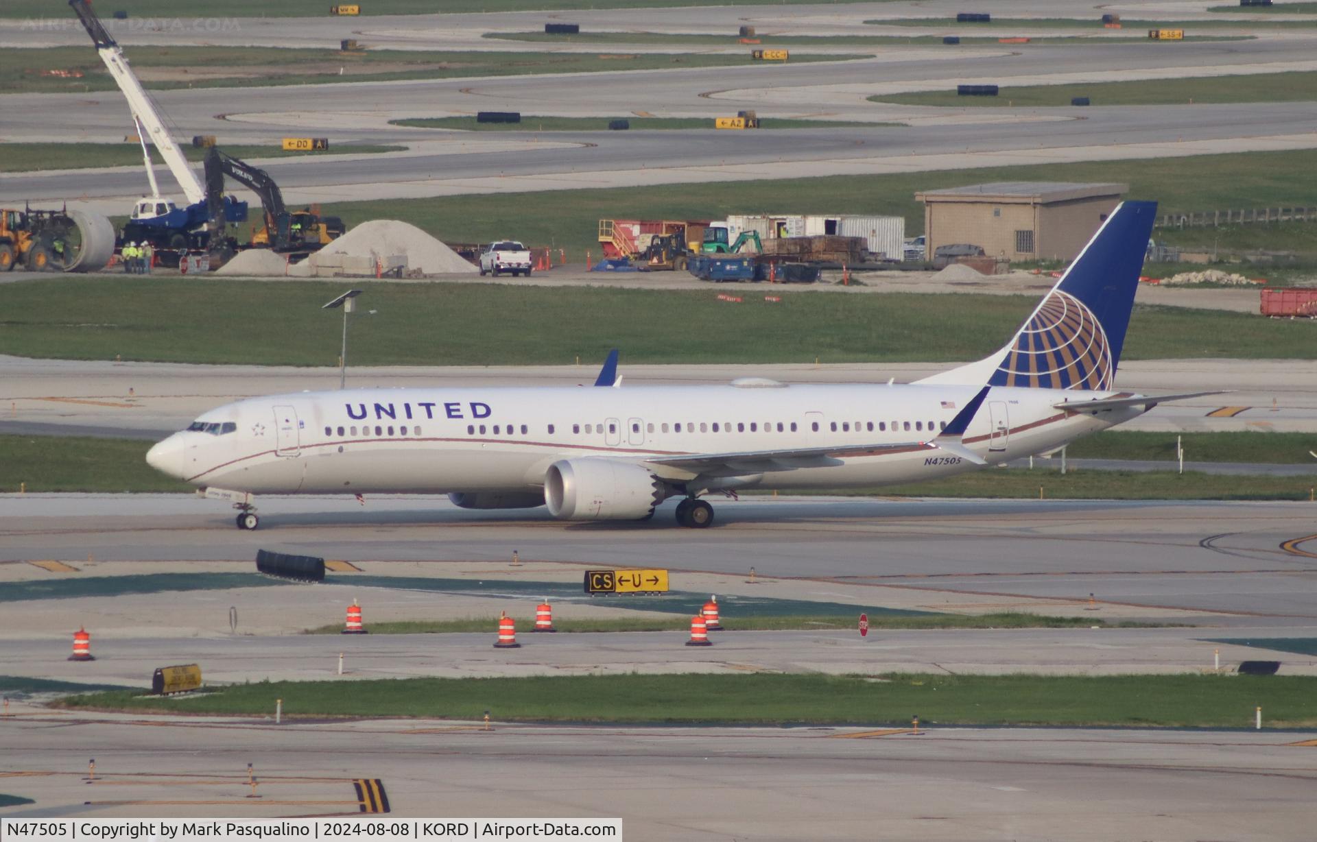 N47505, 2018 Boeing 737-9 MAX C/N 43433, Boeing 737-9 MAX
