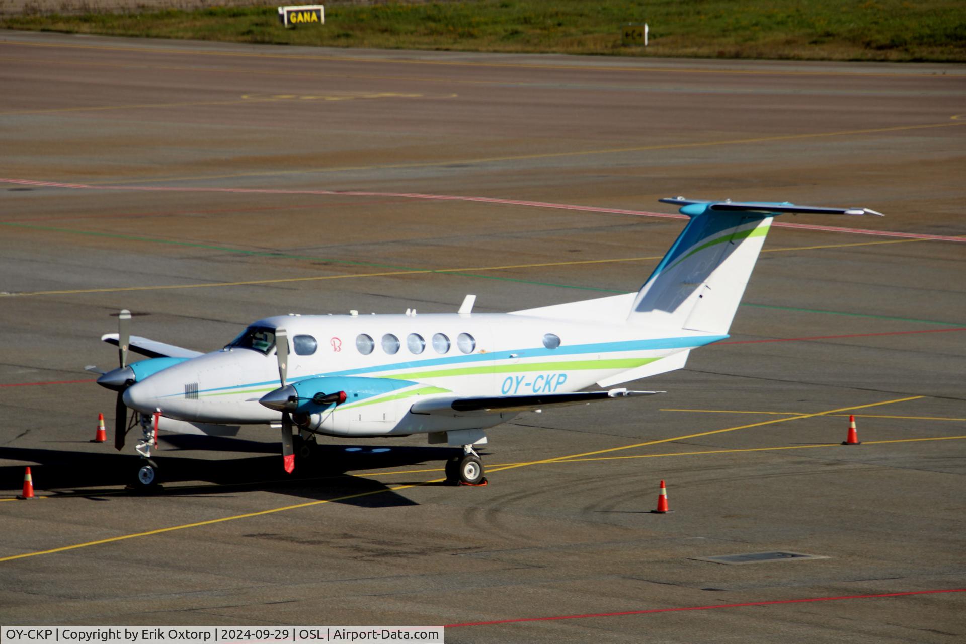 OY-CKP, 1981 Beech B200 Super King Air King Air C/N BB-951, OY-CKP in OSL
