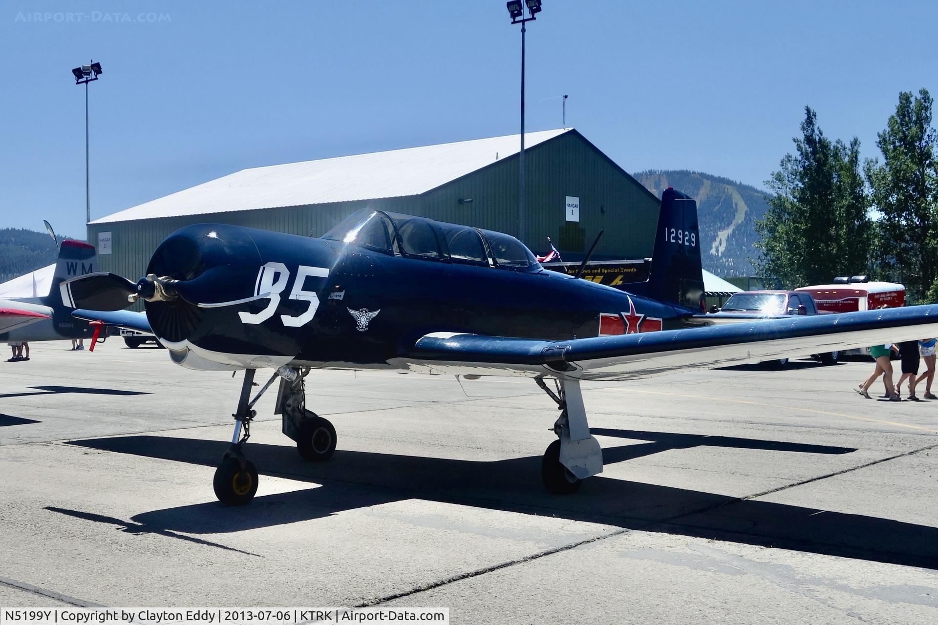 N5199Y, 1968 Nanchang CJ-6A C/N 2432002, Truckee airport airshow 2013.