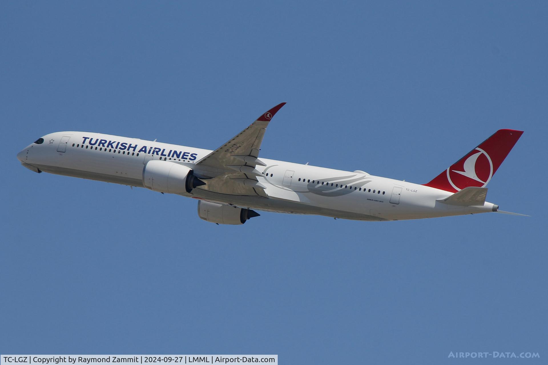 TC-LGZ, Airbus 350-941 C/N 682, A350 TC-LGZ Turkish Airlines