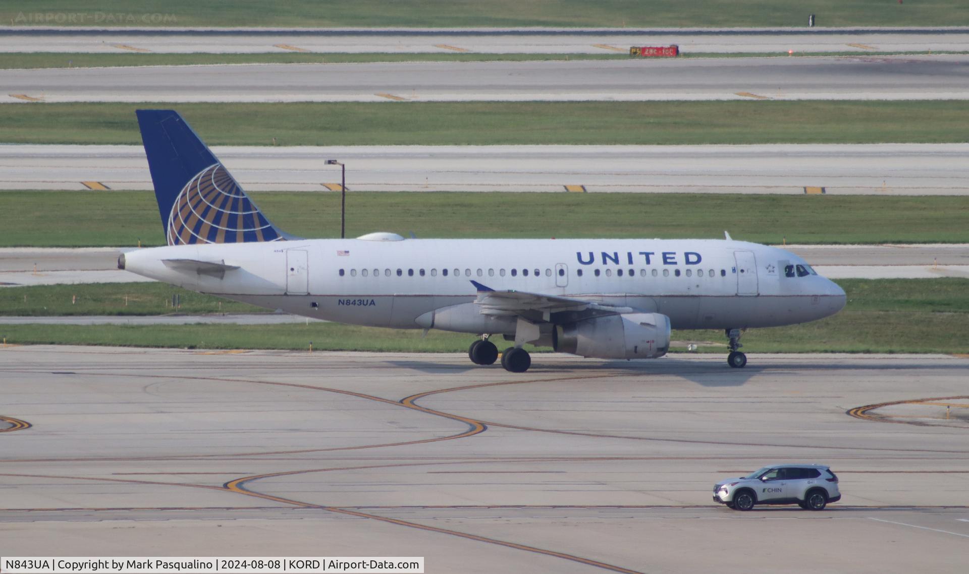 N843UA, 2001 Airbus A319-131 C/N 1573, Airbus A319-131