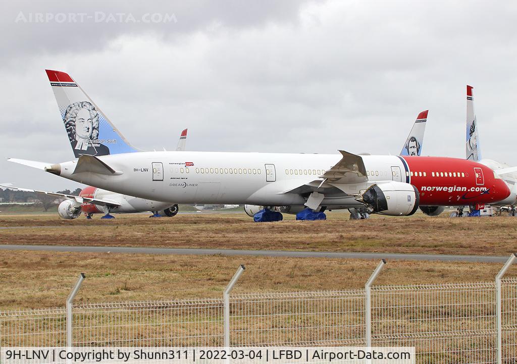 9H-LNV, 2017 Boeing 787-9 Dreamliner C/N 63312, Stored... ex. LN-LNV