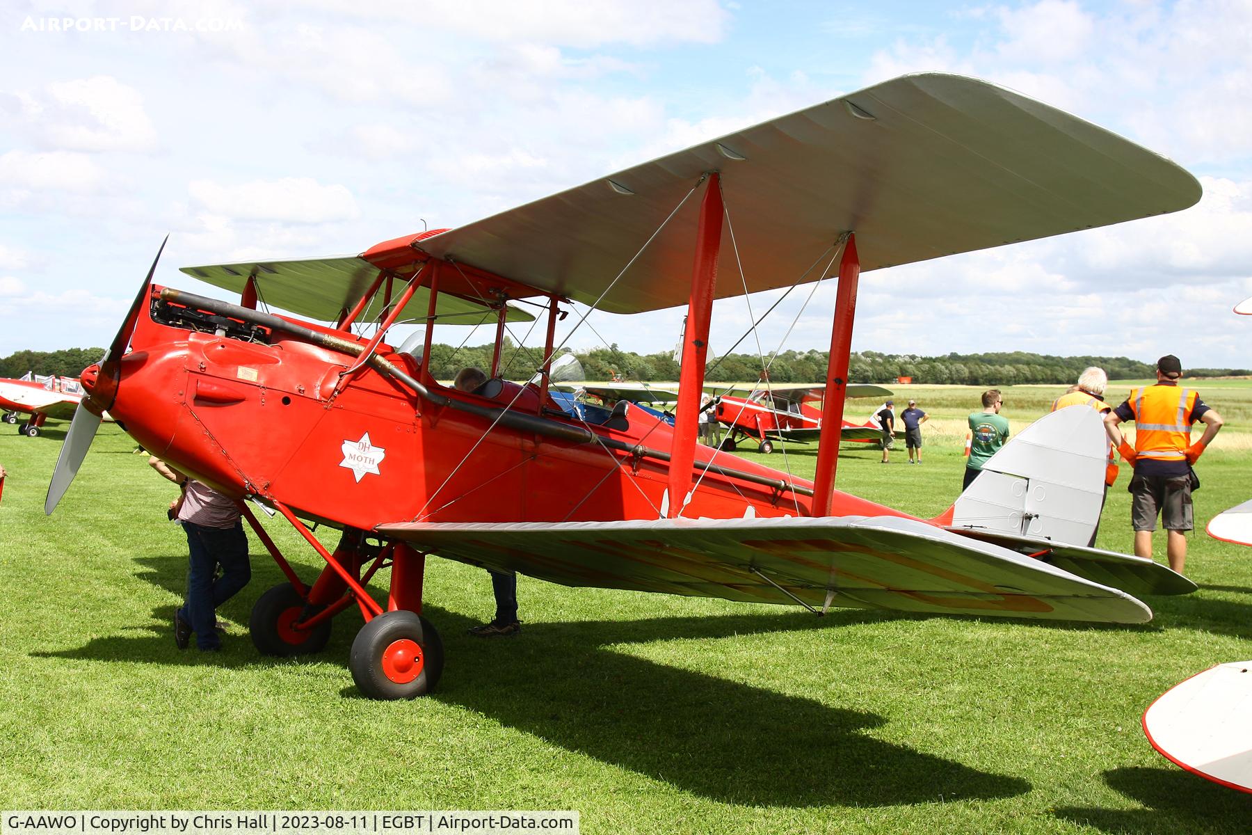 G-AAWO, 1930 De Havilland DH60G Gipsy Moth C/N 1235, De Havilland Moth Rally