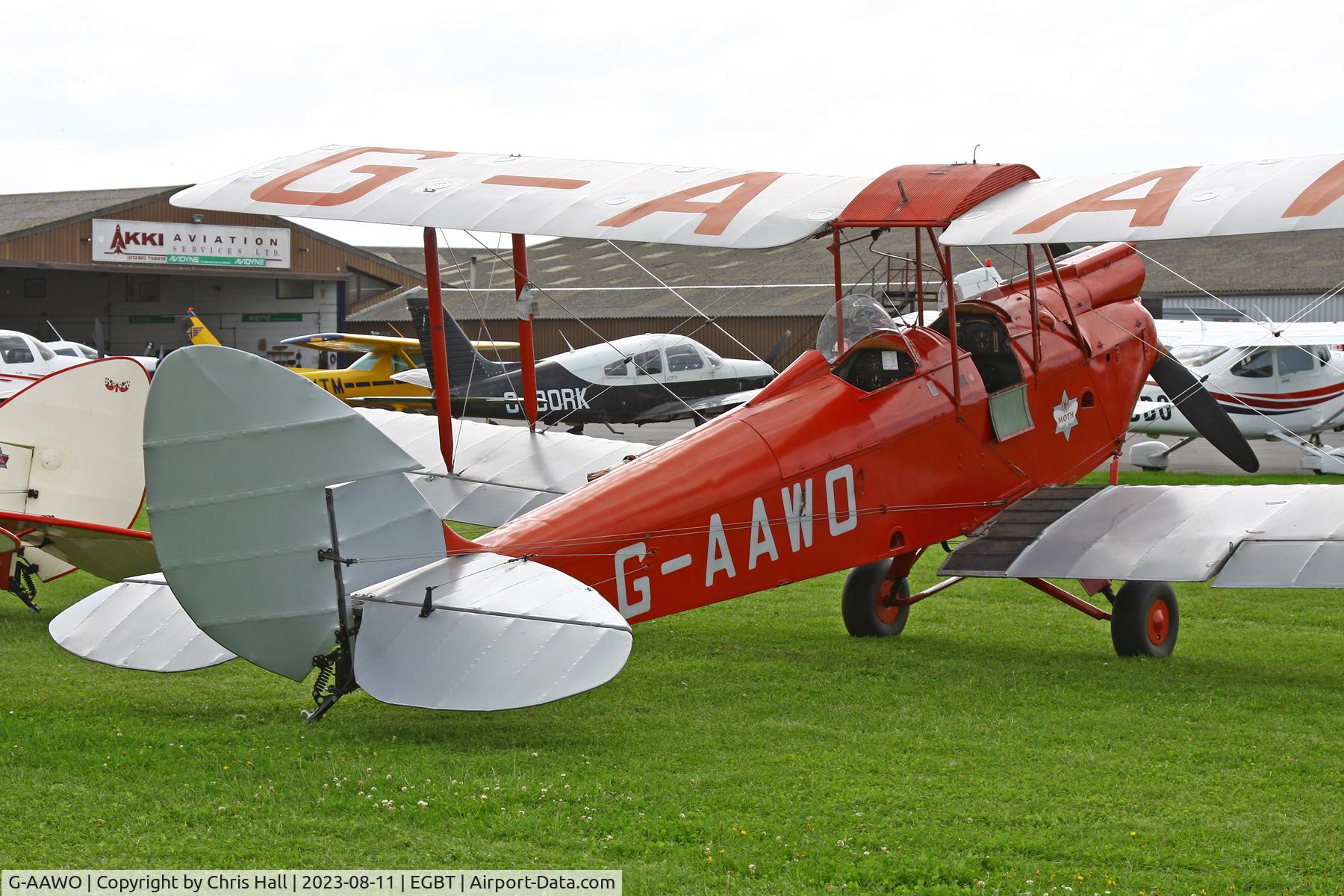 G-AAWO, 1930 De Havilland DH60G Gipsy Moth C/N 1235, De Havilland Moth Rally