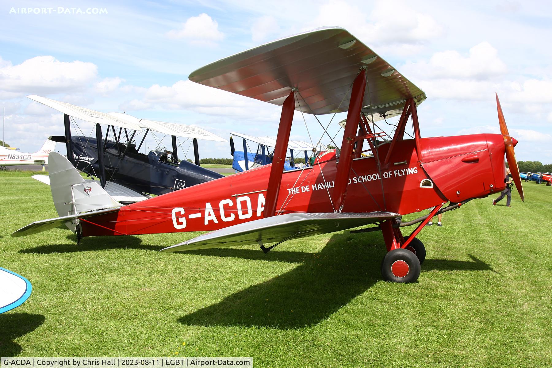 G-ACDA, 1934 De Havilland DH-82A Tiger Moth II C/N 3175, De Havilland Moth Rally