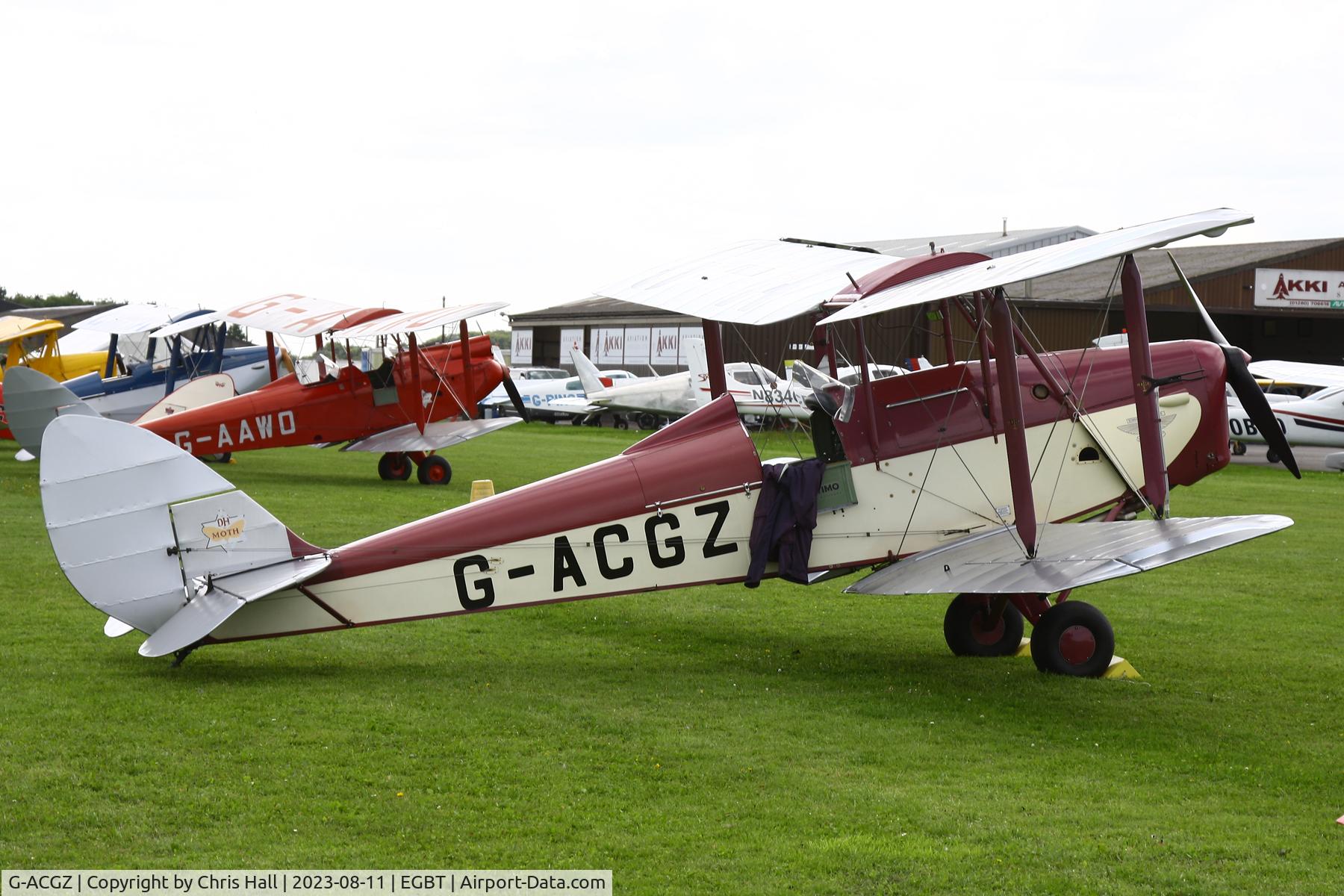 G-ACGZ, 1933 De Havilland DH-60G III Moth Major C/N 5030, De Havilland Moth Rally