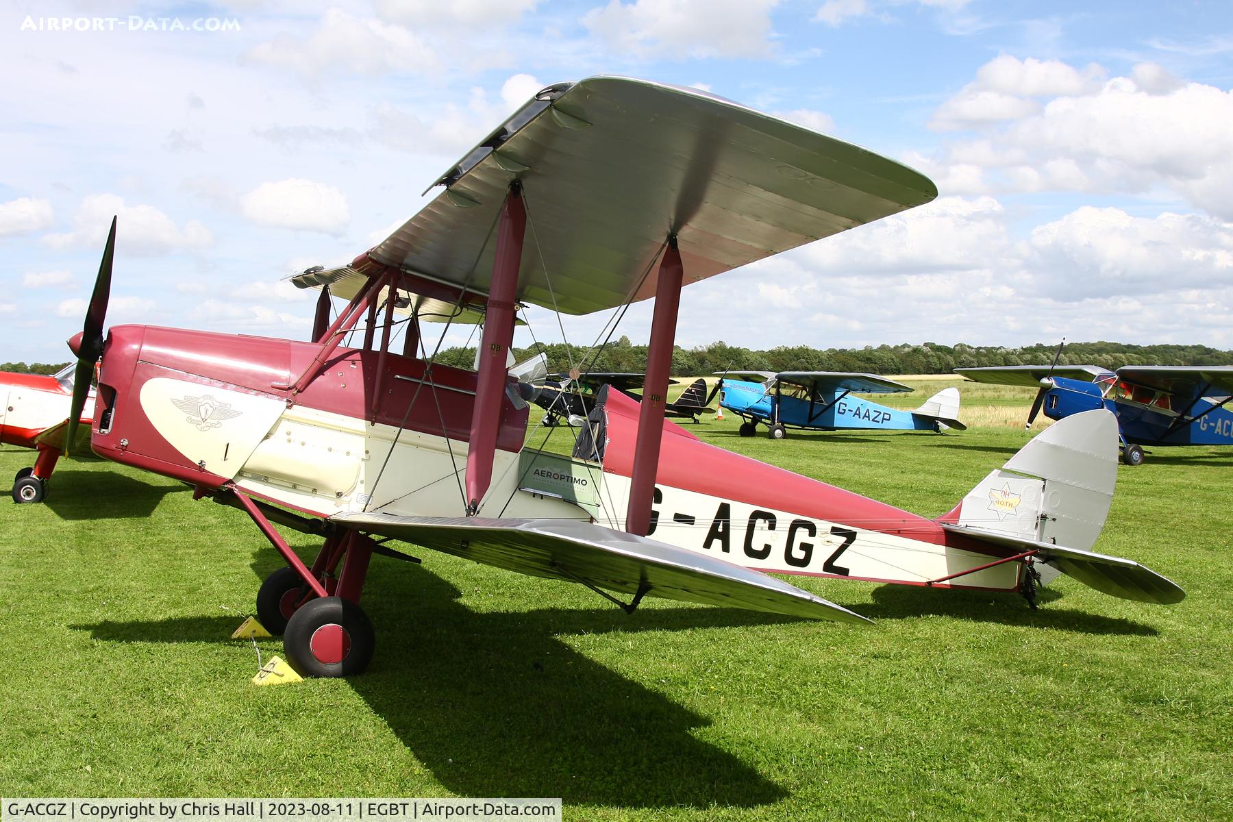 G-ACGZ, 1933 De Havilland DH-60G III Moth Major C/N 5030, De Havilland Moth Rally