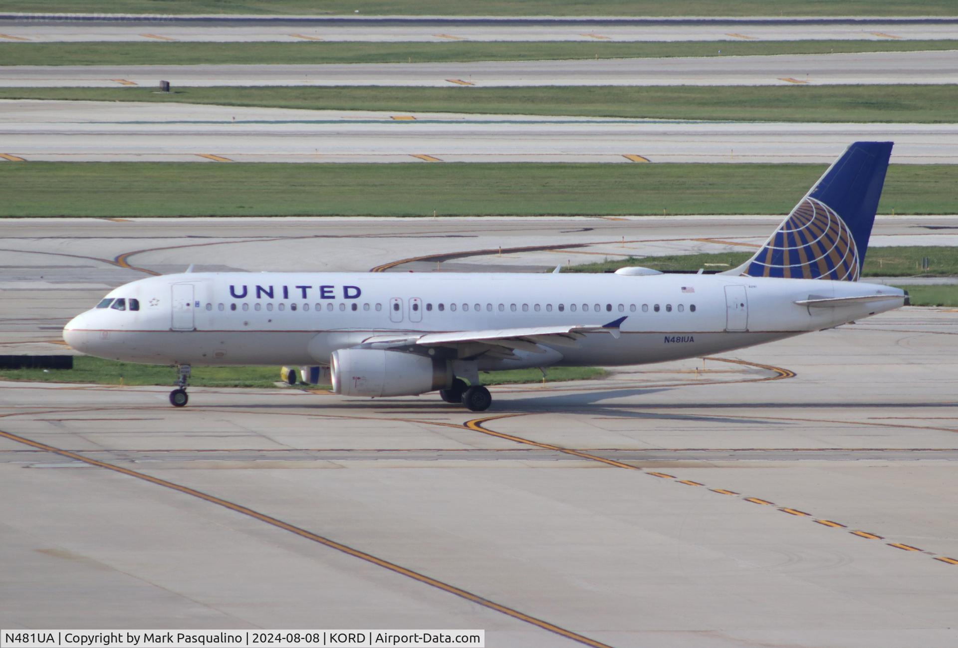 N481UA, 2001 Airbus A320-232 C/N 1559, Airbus A320-232
