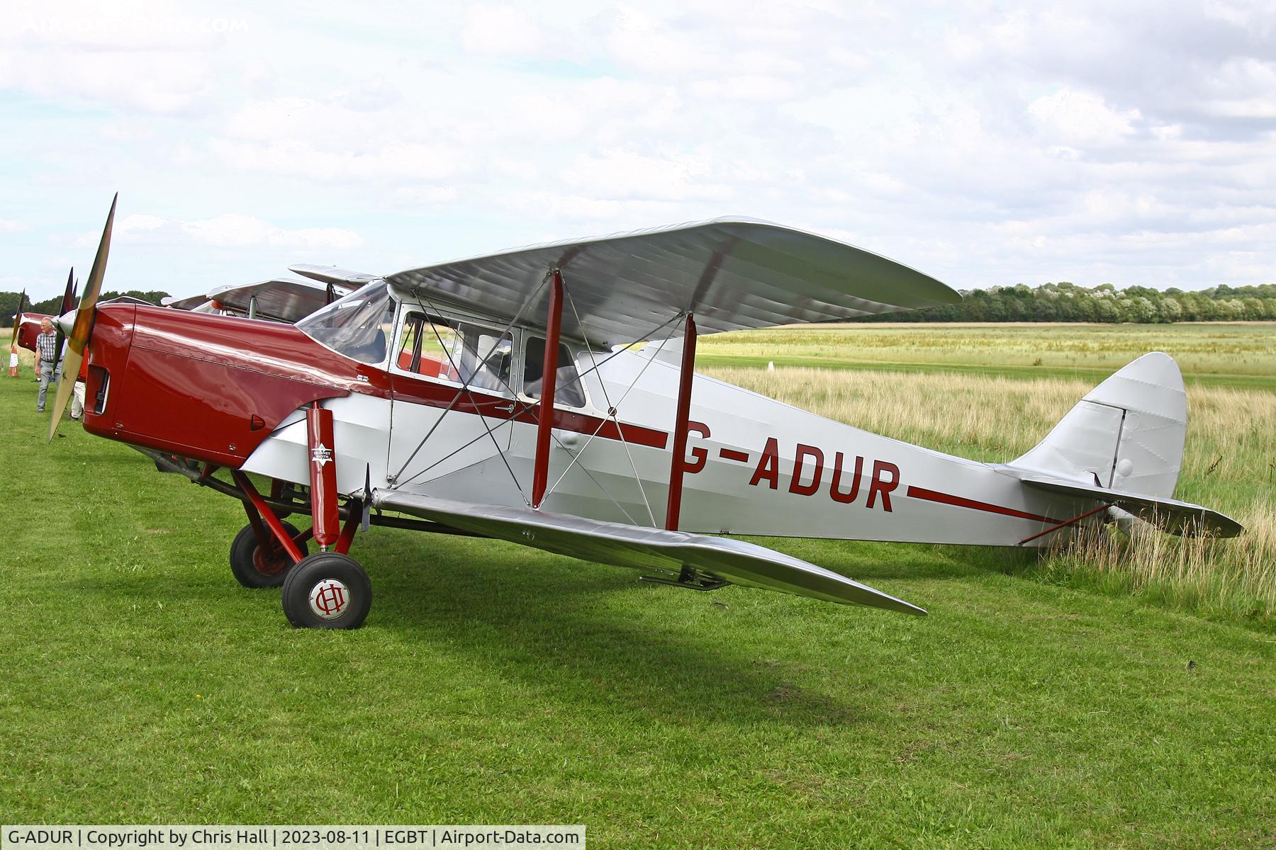 G-ADUR, 1936 De Havilland DH.87B Hornet Moth C/N 8085, De Havilland Moth Rally