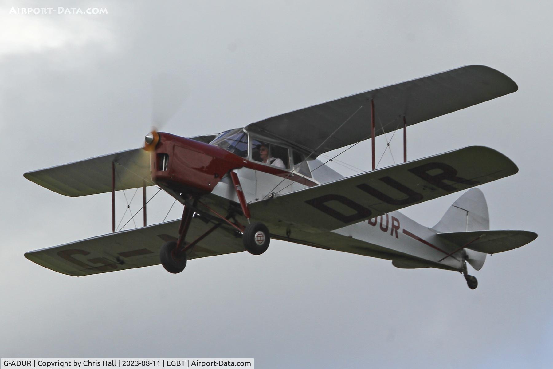 G-ADUR, 1936 De Havilland DH.87B Hornet Moth C/N 8085, De Havilland Moth Rally