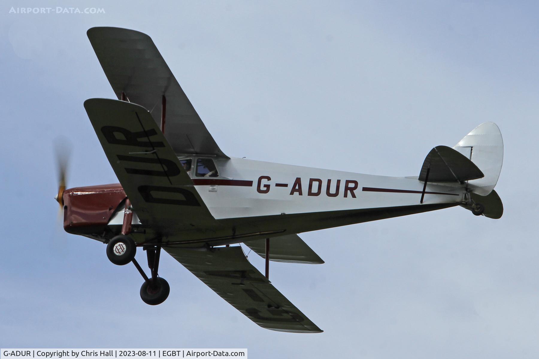 G-ADUR, 1936 De Havilland DH.87B Hornet Moth C/N 8085, De Havilland Moth Rally