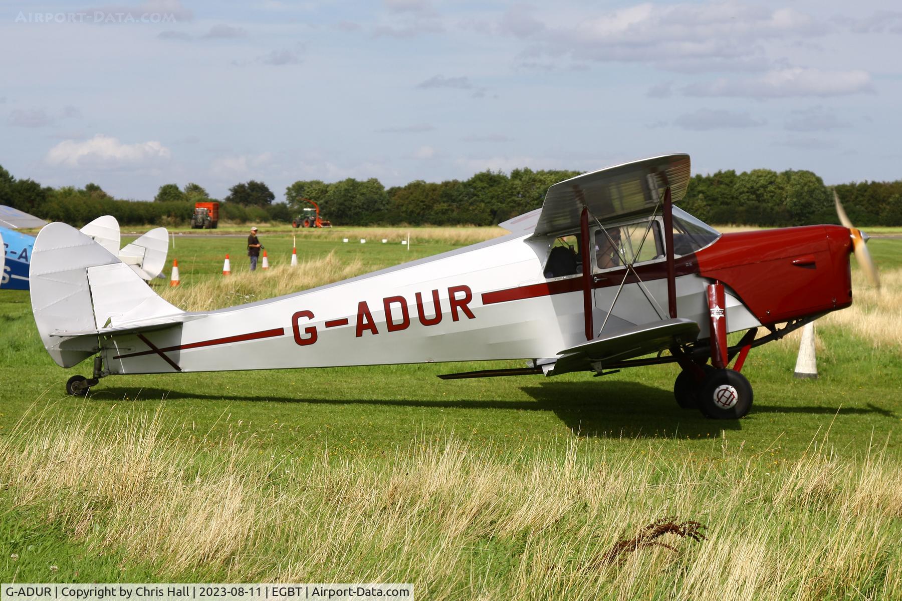 G-ADUR, 1936 De Havilland DH.87B Hornet Moth C/N 8085, De Havilland Moth Rally