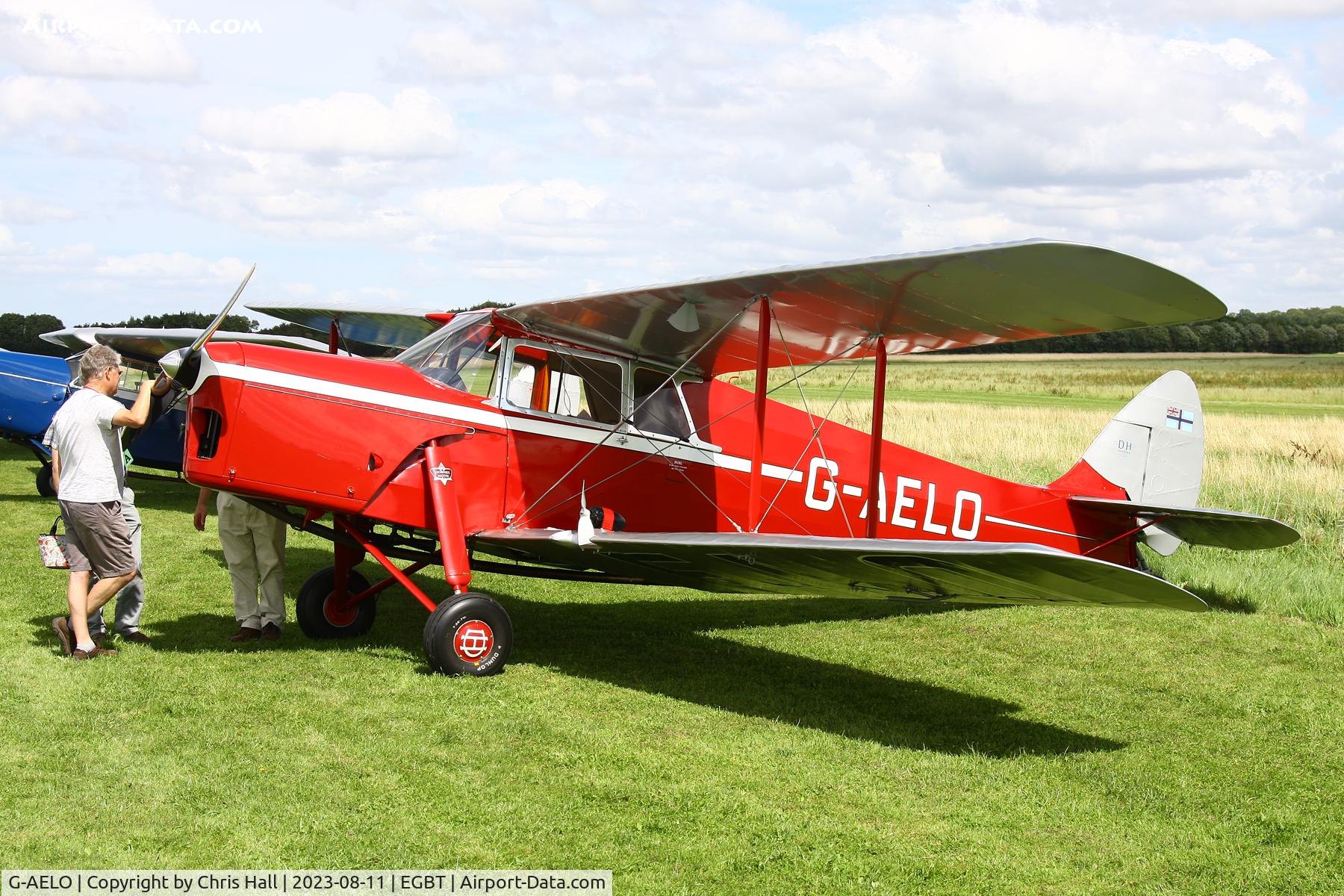 G-AELO, 1936 De Havilland DH.87B Hornet Moth C/N 8105, De Havilland Moth Rally