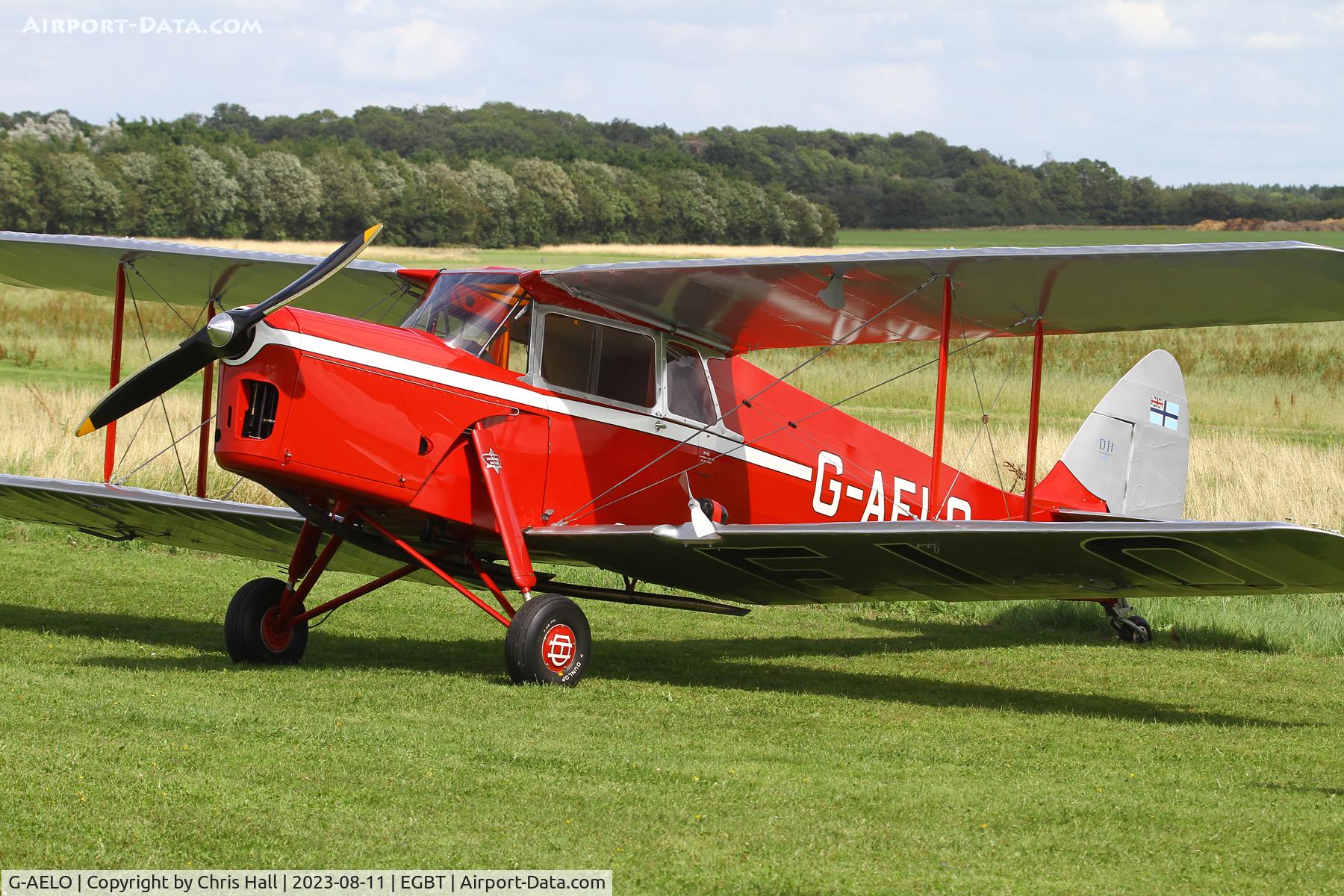 G-AELO, 1936 De Havilland DH.87B Hornet Moth C/N 8105, De Havilland Moth Rally