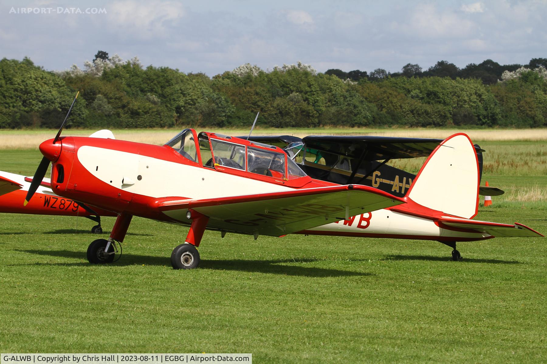 G-ALWB, 1950 De Havilland DHC-1 Chipmunk 22A C/N C1/0100, De Havilland Moth Rally