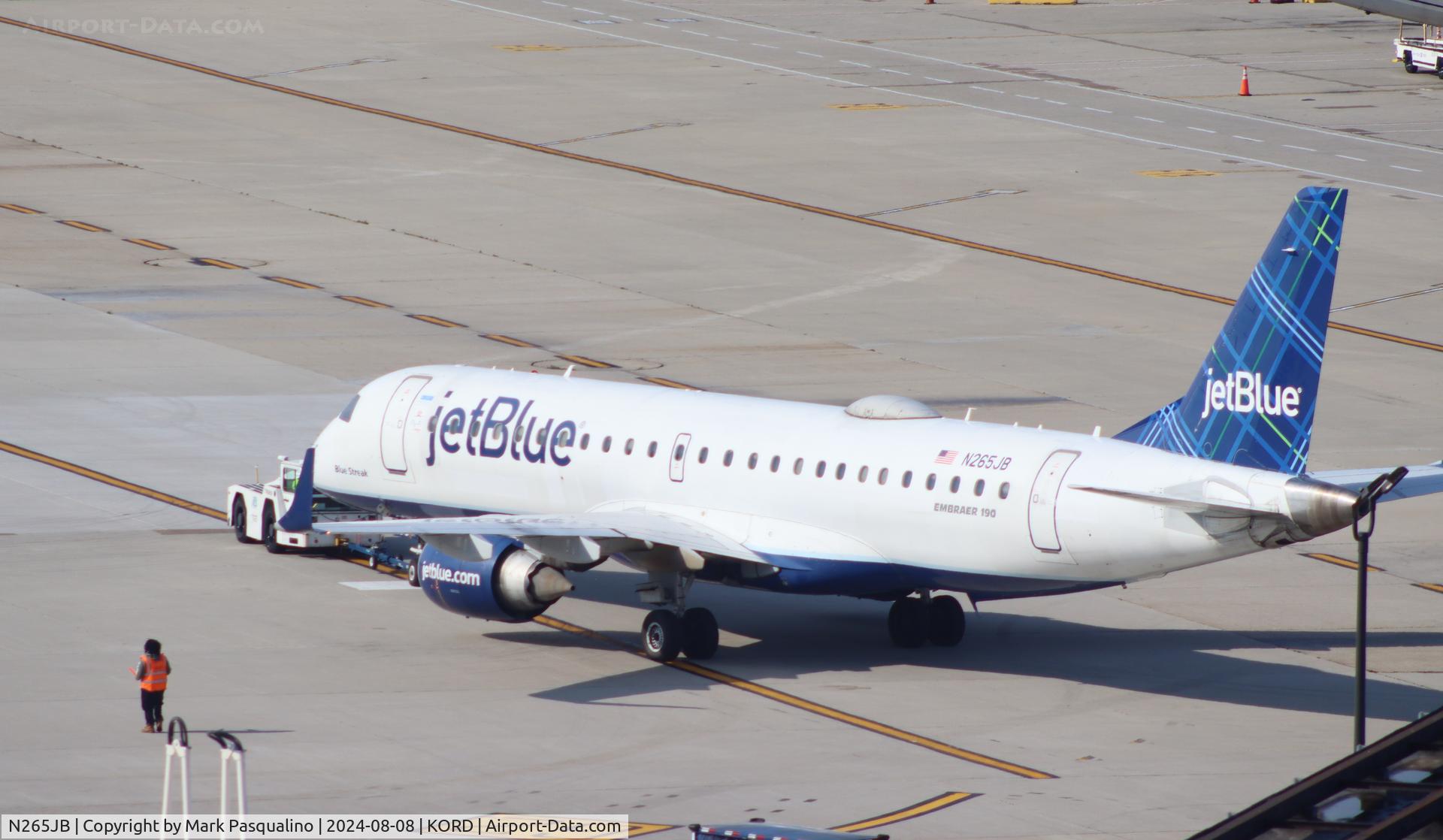 N265JB, 2006 Embraer ERJ-190-100 IGW 190AR C/N 19000049, ERJ-190-100 IGW