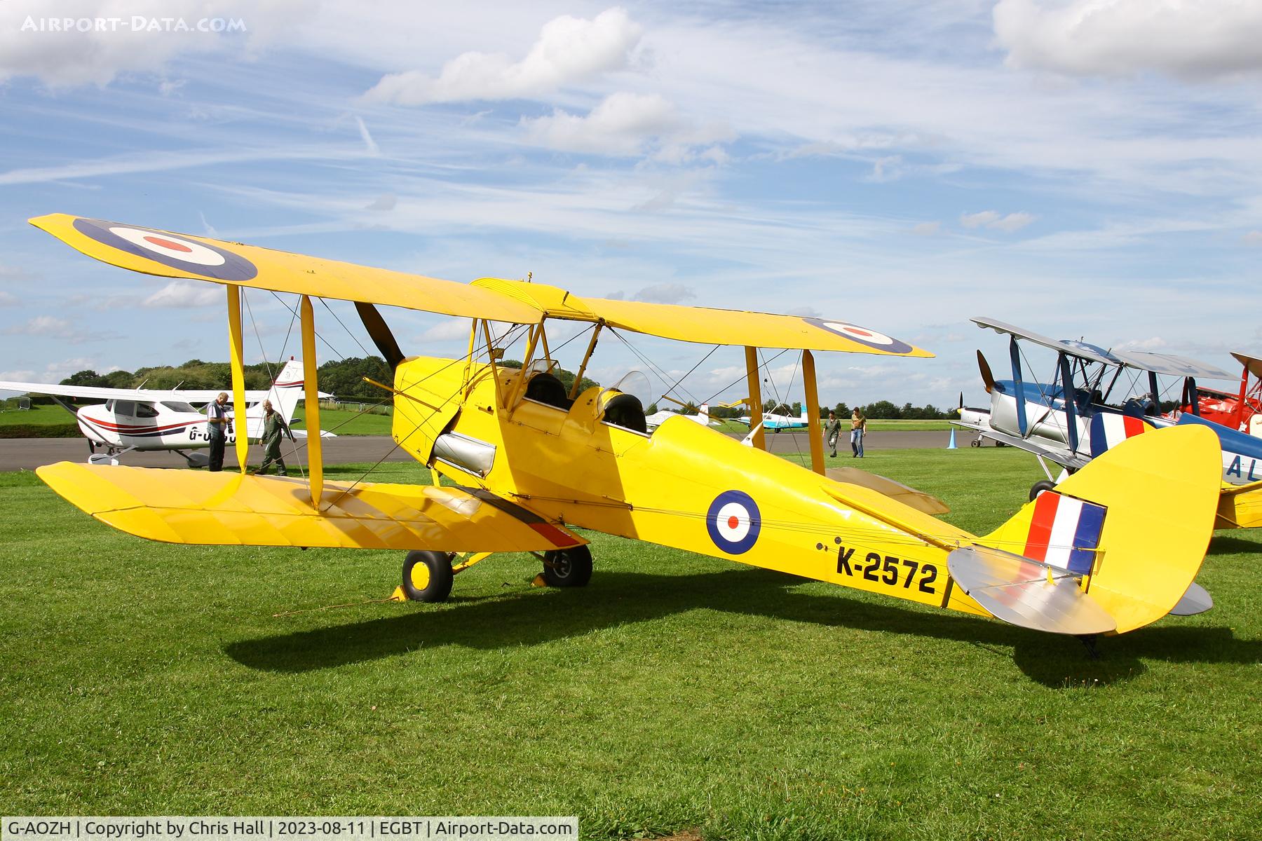 G-AOZH, 1944 De Havilland DH-82A Tiger Moth II C/N 86449, De Havilland Moth Rally