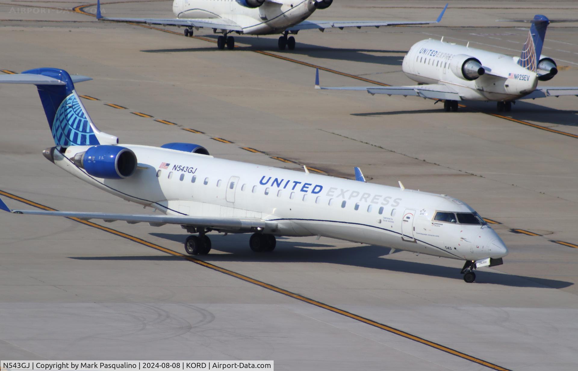 N543GJ, 2006 Bombardier CRJ-701ER (CL-600-2C10) Regional Jet C/N 10256, CL-600-2C10
