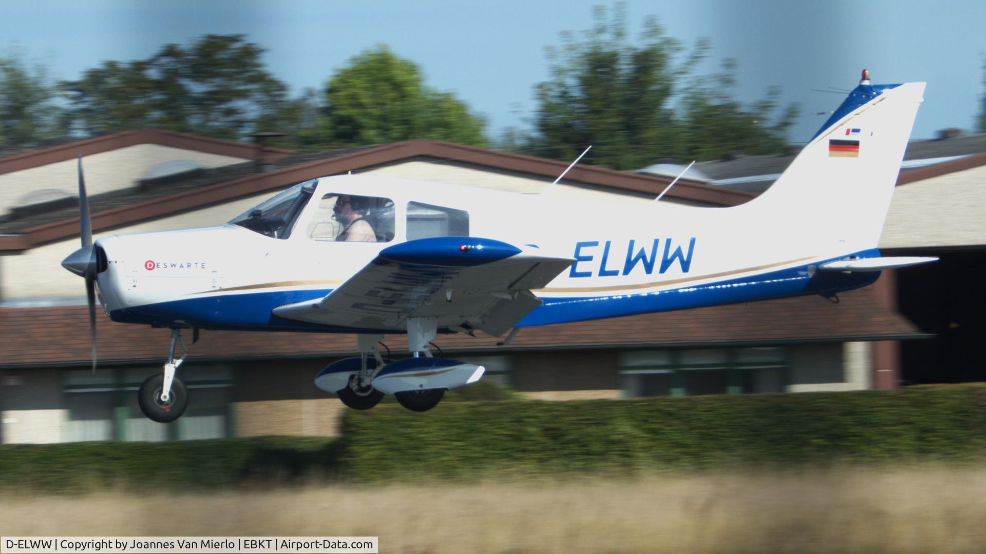 D-ELWW, Piper PA-28-140 Cherokee Cruiser C/N 28-7525259, Wevelgem