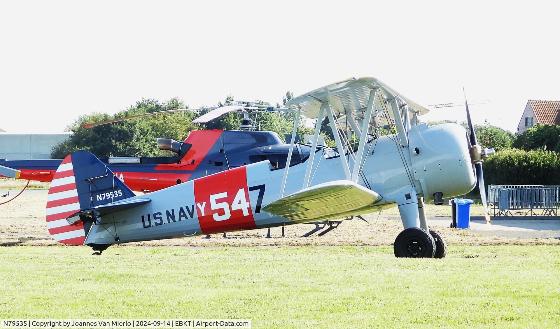 N79535, 1942 Boeing 75 C/N 75-6590, Wevelgem