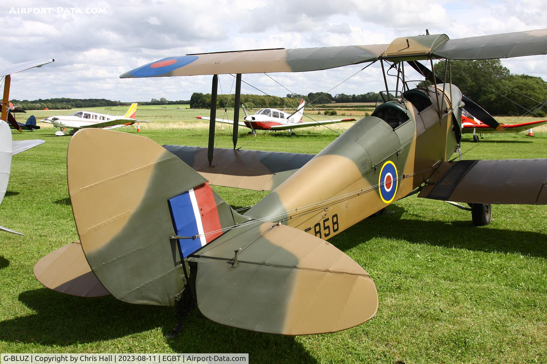 G-BLUZ, 1944 De Havilland DH.82B Queen Bee C/N 1435, De Havilland Moth Rally
