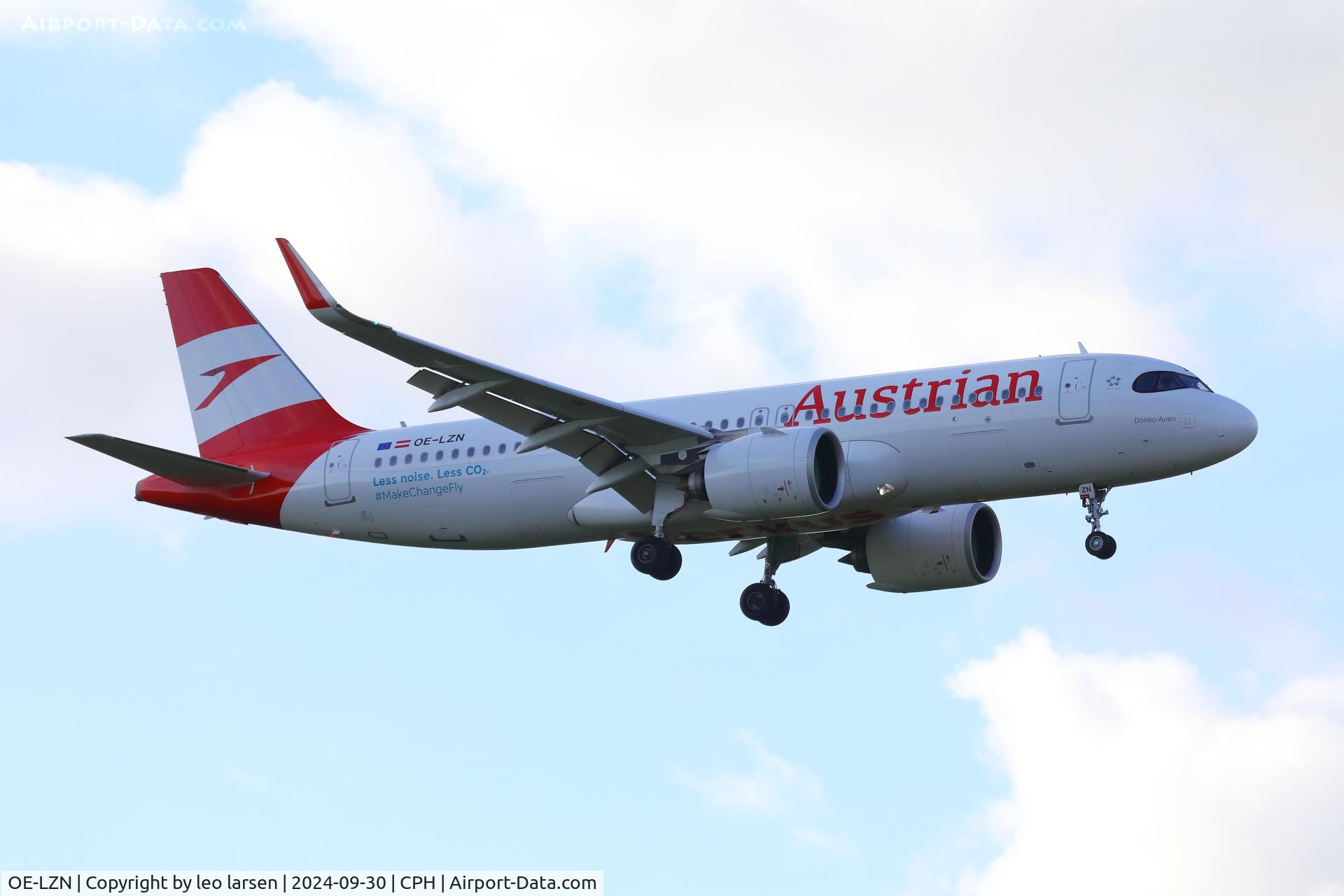 OE-LZN, 2022 Airbus A320-271N C/N 10904, Copenhagen 30.9.2024