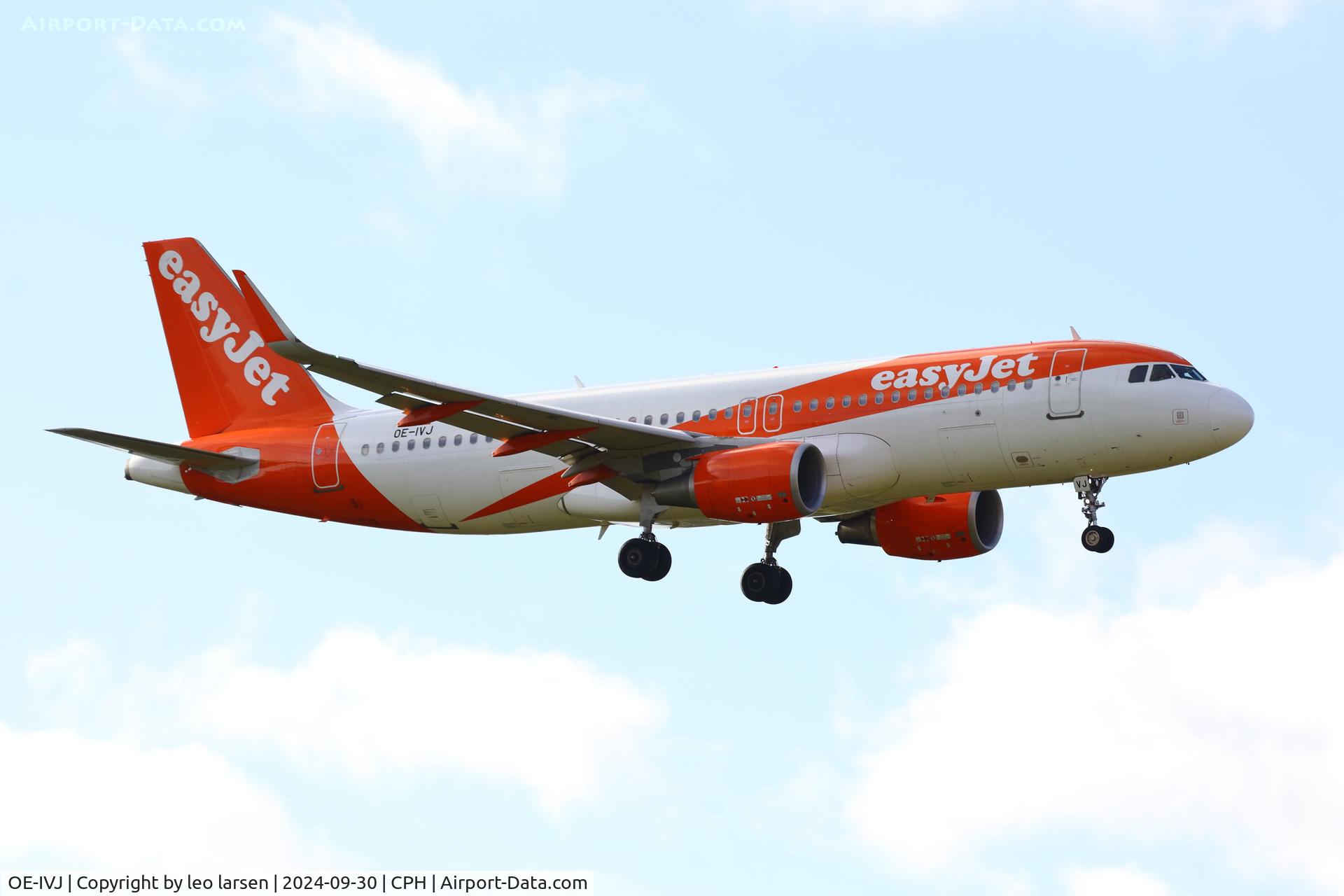 OE-IVJ, 2013 Airbus A320-214 C/N 5688, Copenhagen 30.9.2024