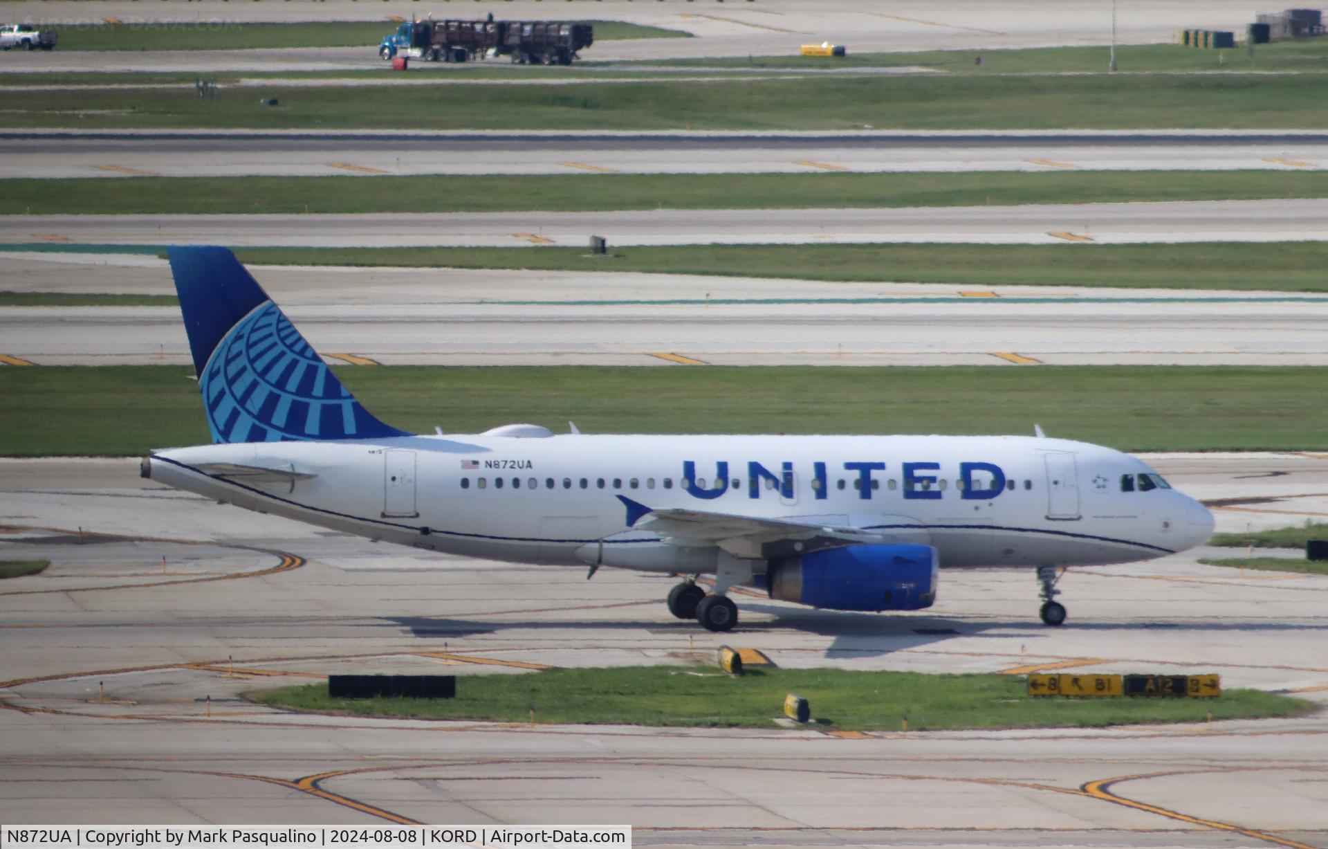 N872UA, 2003 Airbus A319-132 C/N 1986, Airbus A319-132